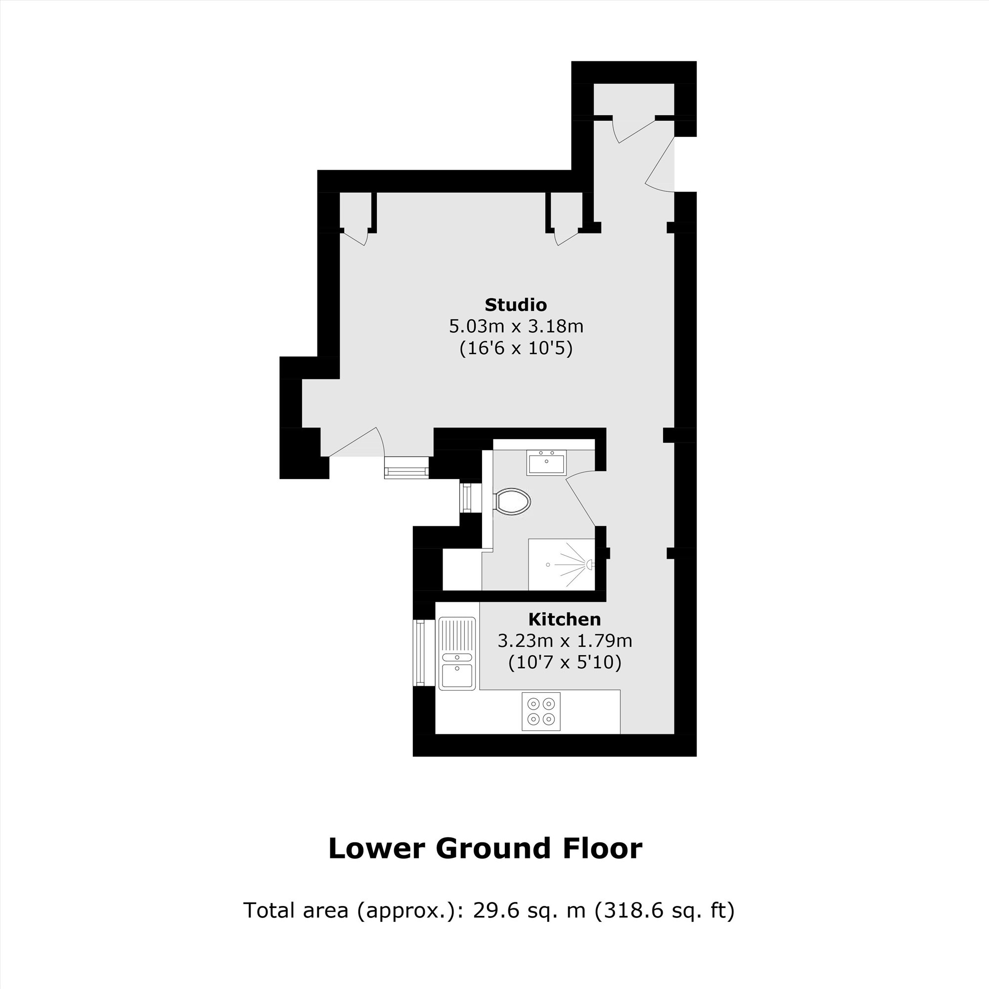 Flat 82A, Carlton Mansions, 199, Randolph Avenue, Maida Vale floorplan