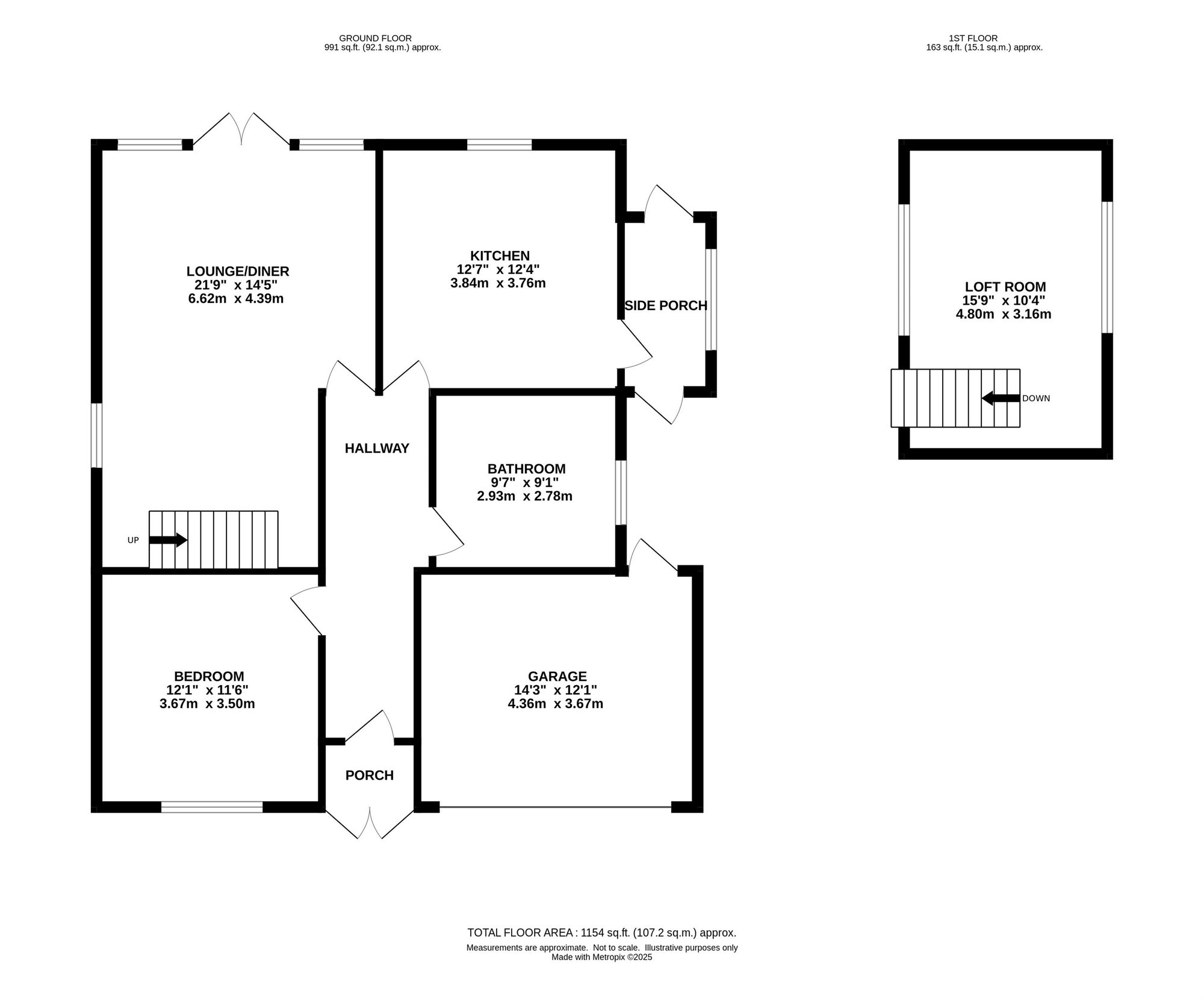 1 Ashfield Grove, Stockport floorplan