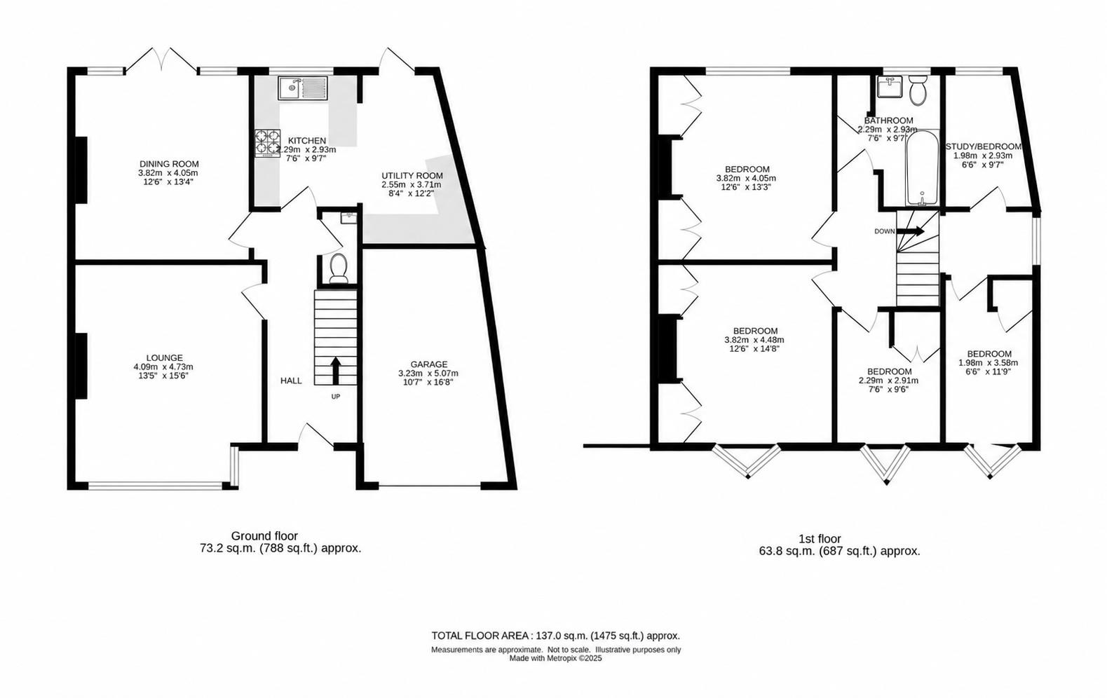 31, The Manor Way, Wallington floorplan