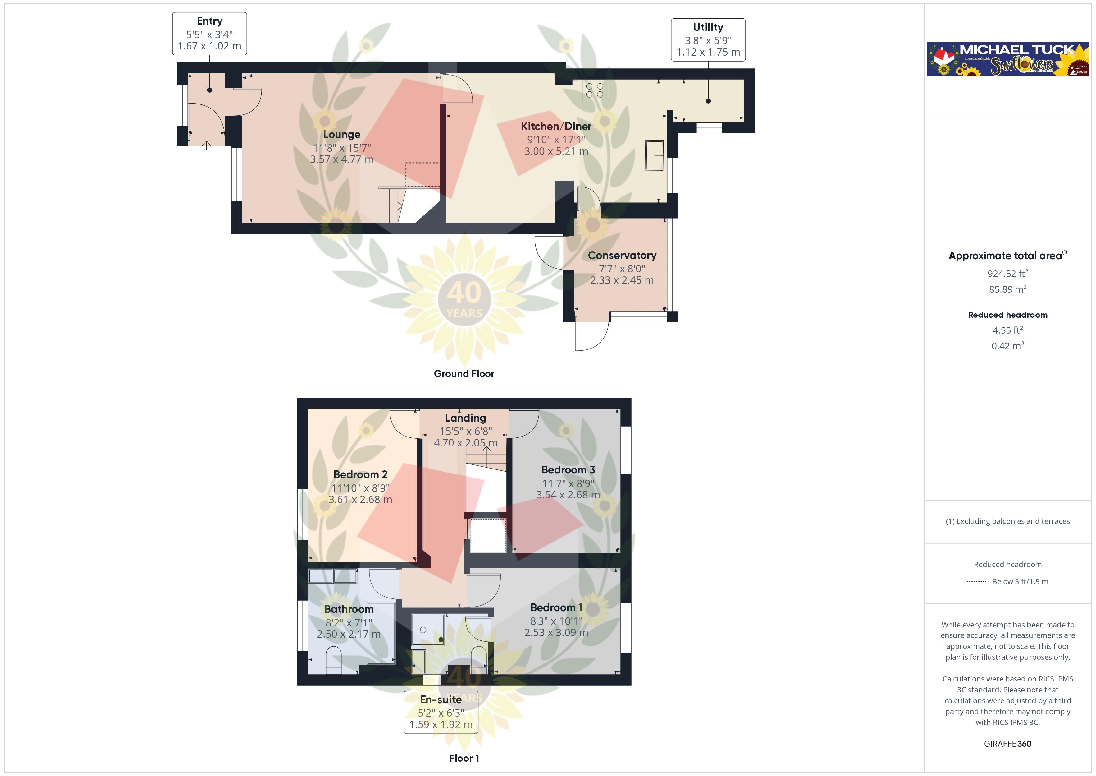 2, Blaisdon Close, Gloucester floorplan