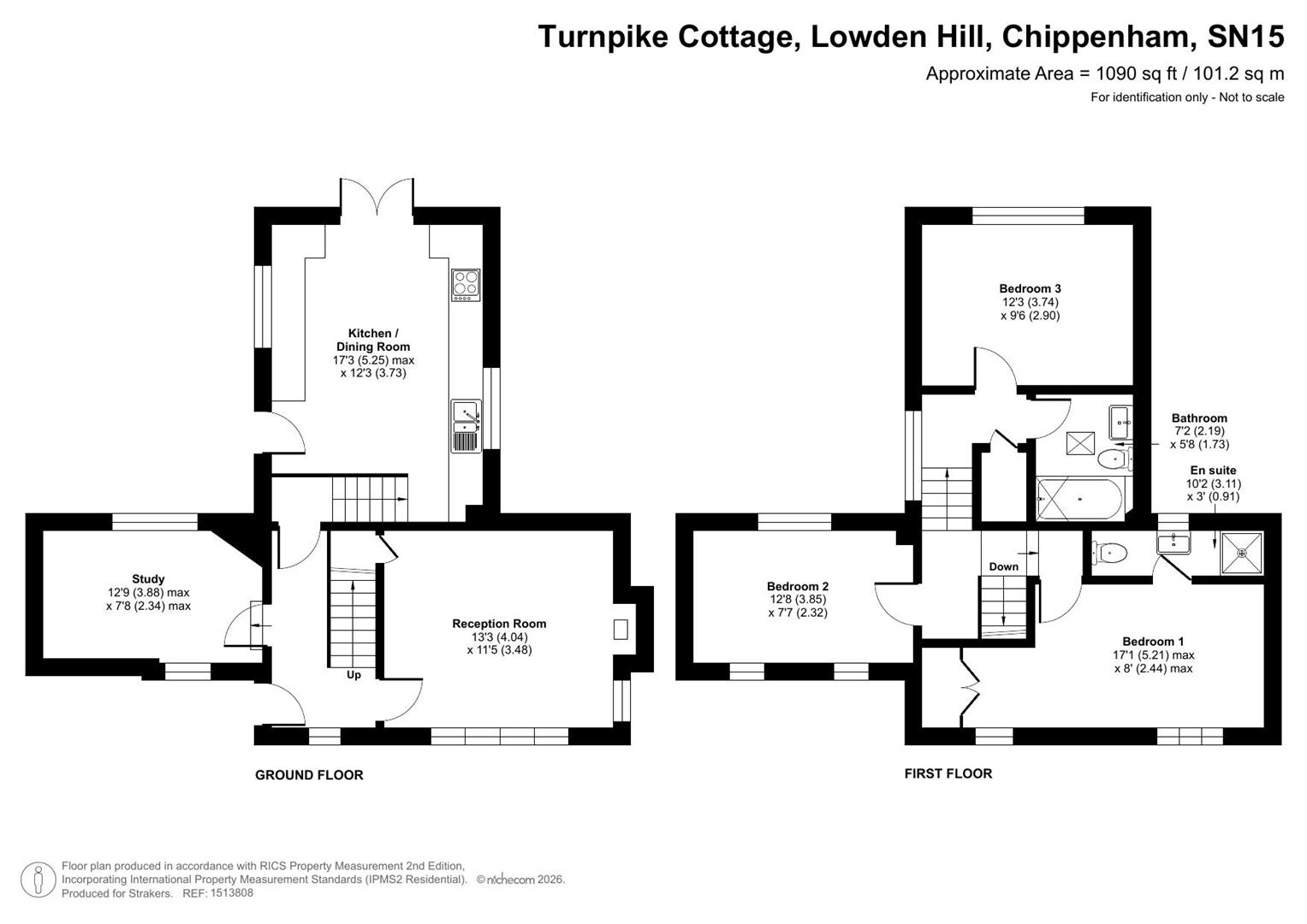 Turnpike Cottage, Lowden Hill, Chippenham floorplan
