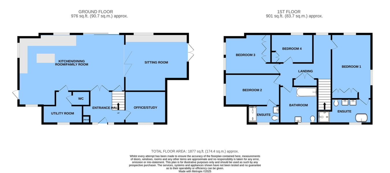 1, Butter Cross Lane, Battle floorplan