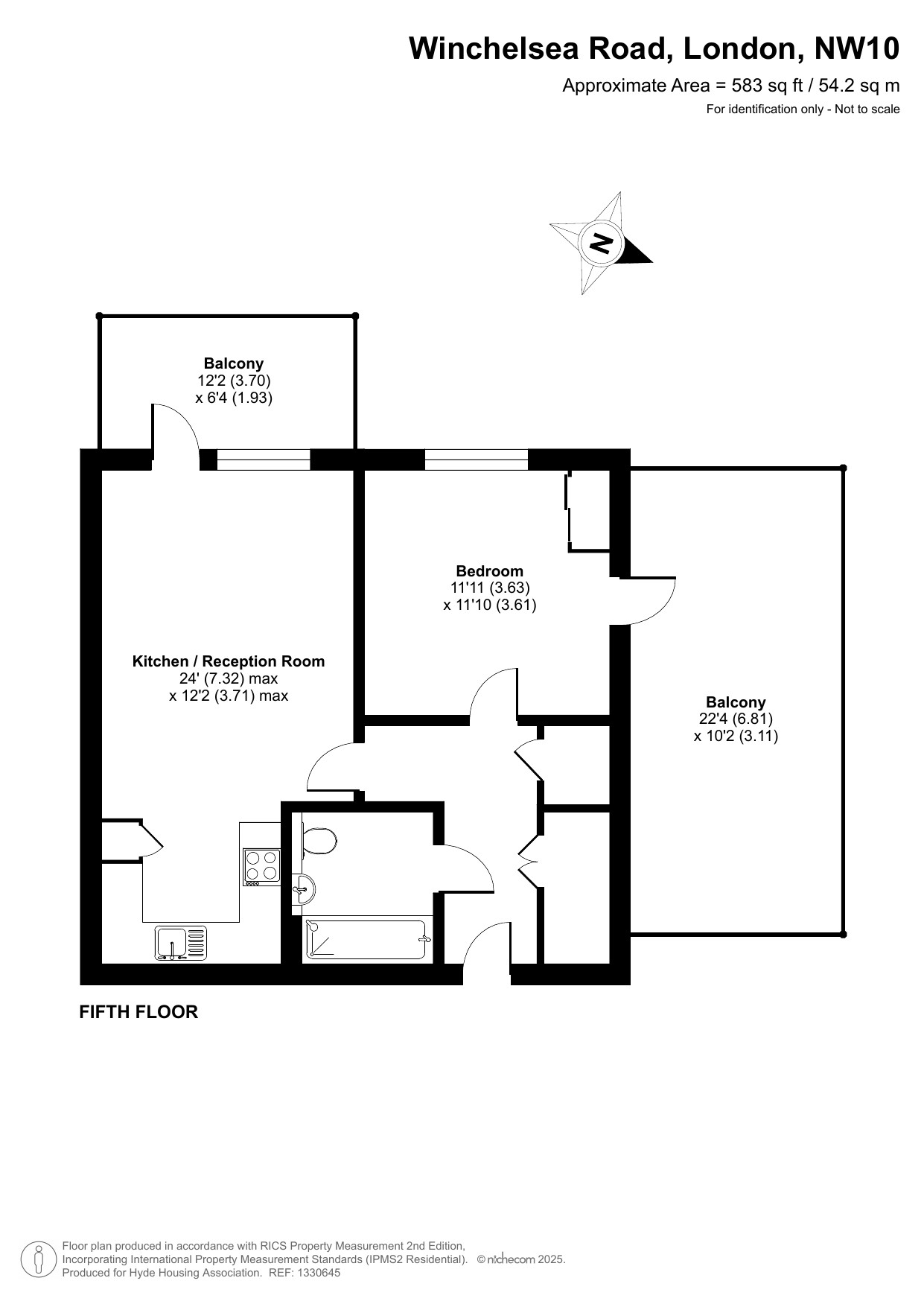 Winchelsea Road, London, NW10 floorplan