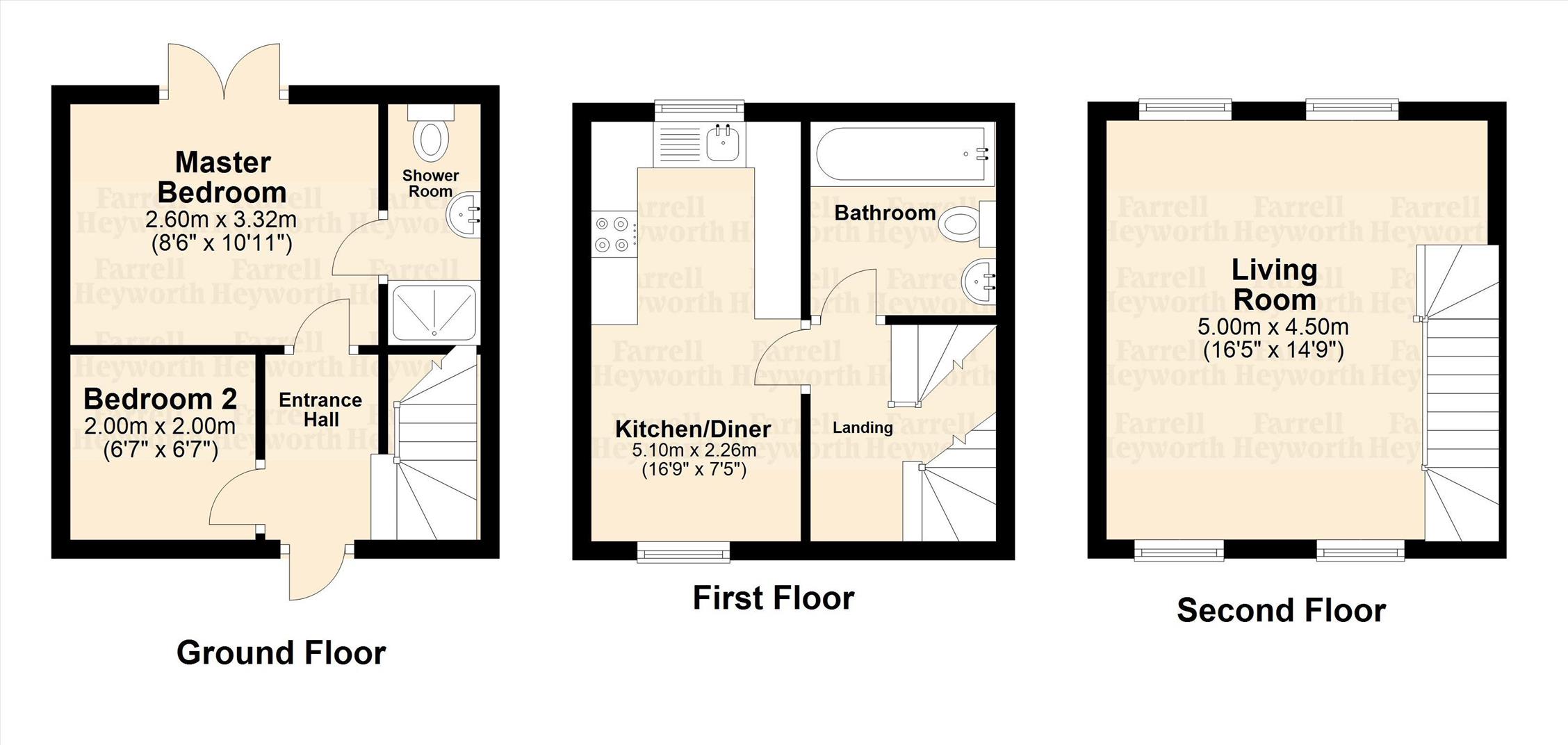 2 Bedrooms  for sale in Holland House Road, Preston PR5