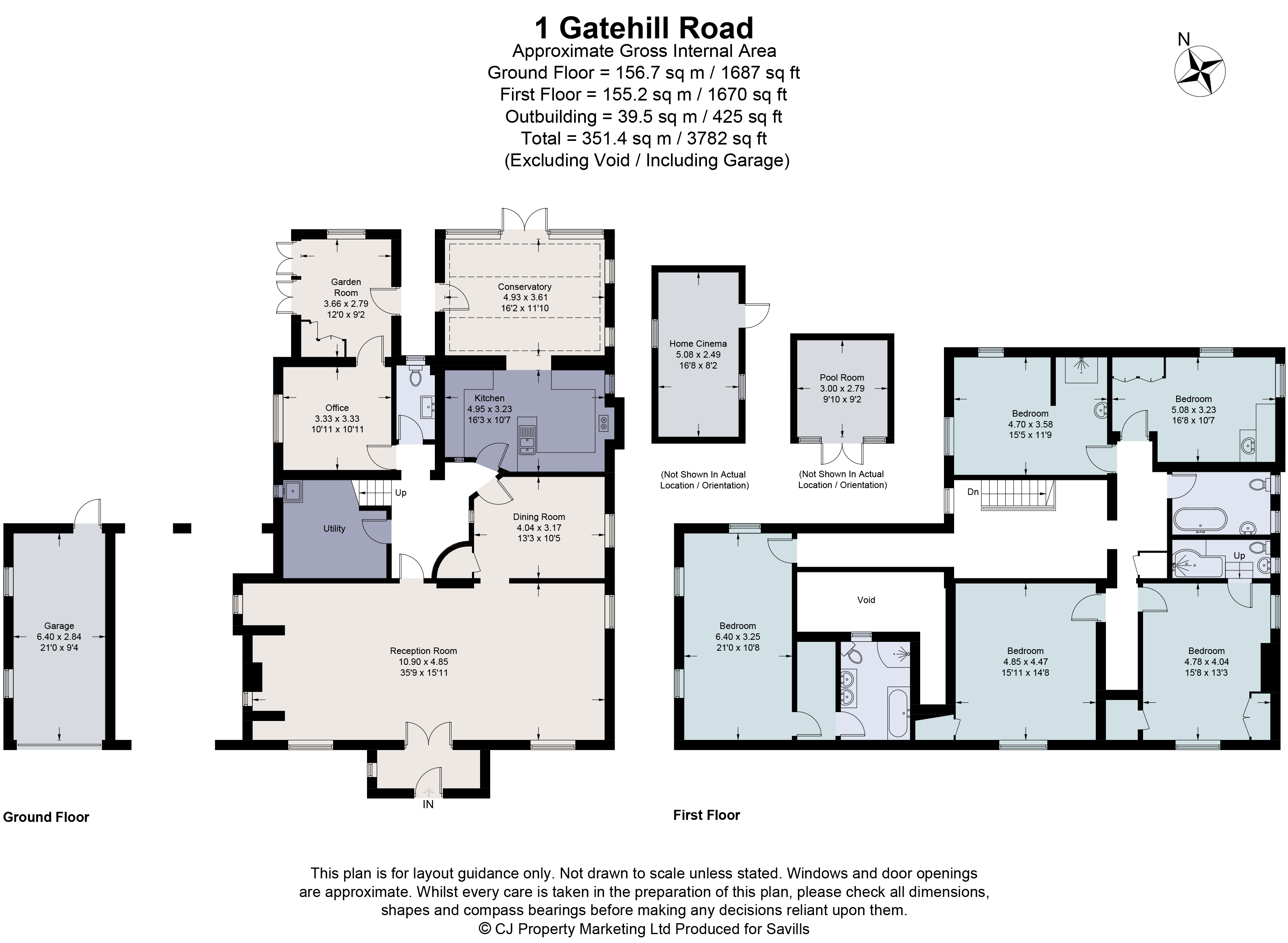 1, Gatehill Road, Middlesex floorplan