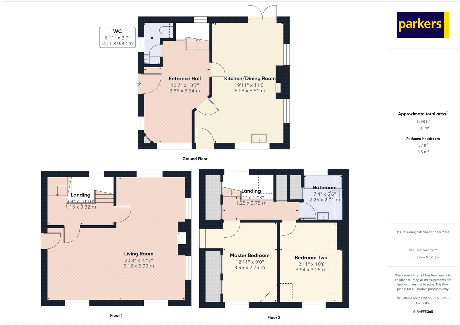 MARKETING CARD,, The Mill Cottage, Tadley floorplan