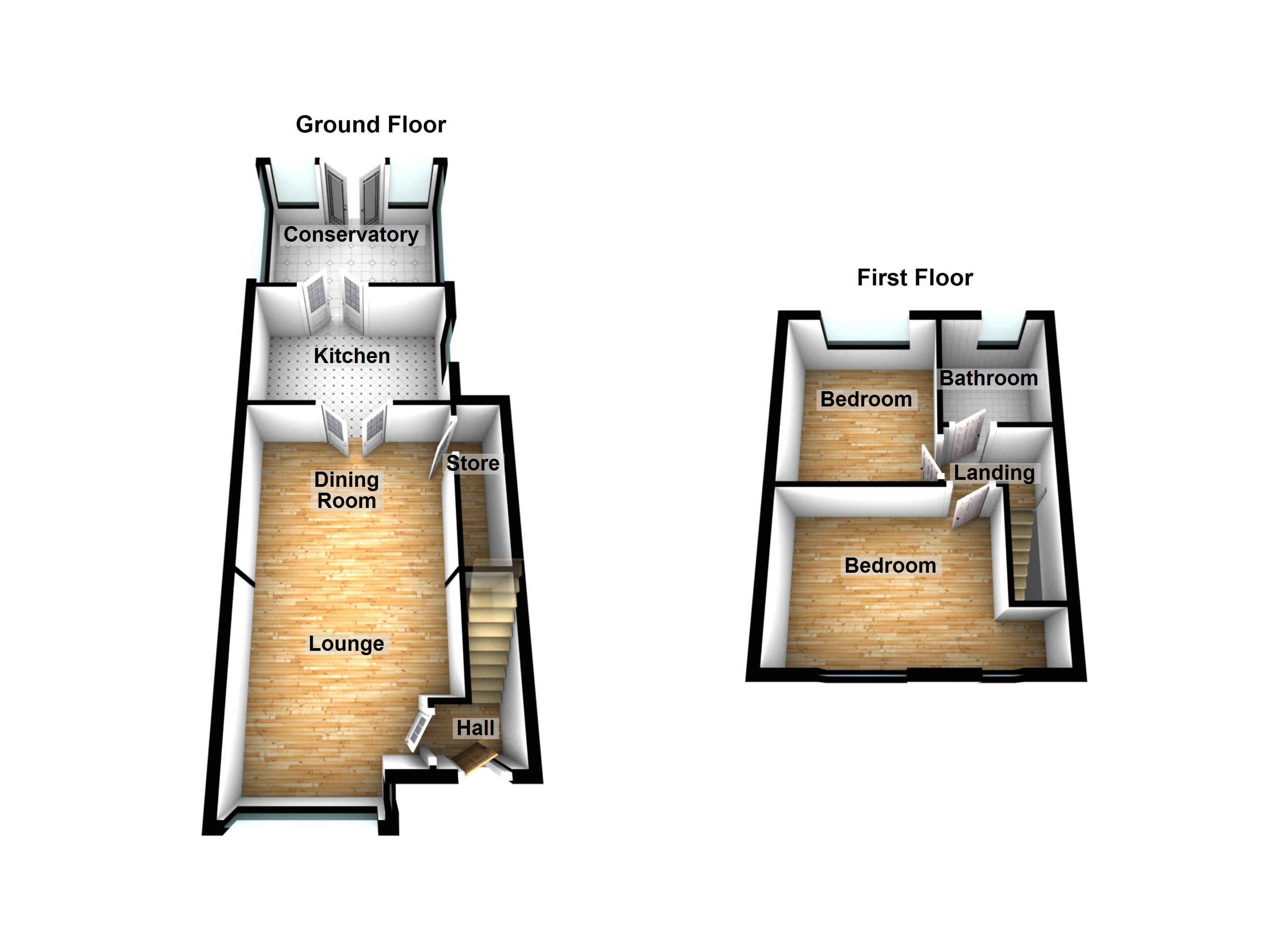 North Road, Audenshaw, Manchester M34, 2 bedroom terraced house for