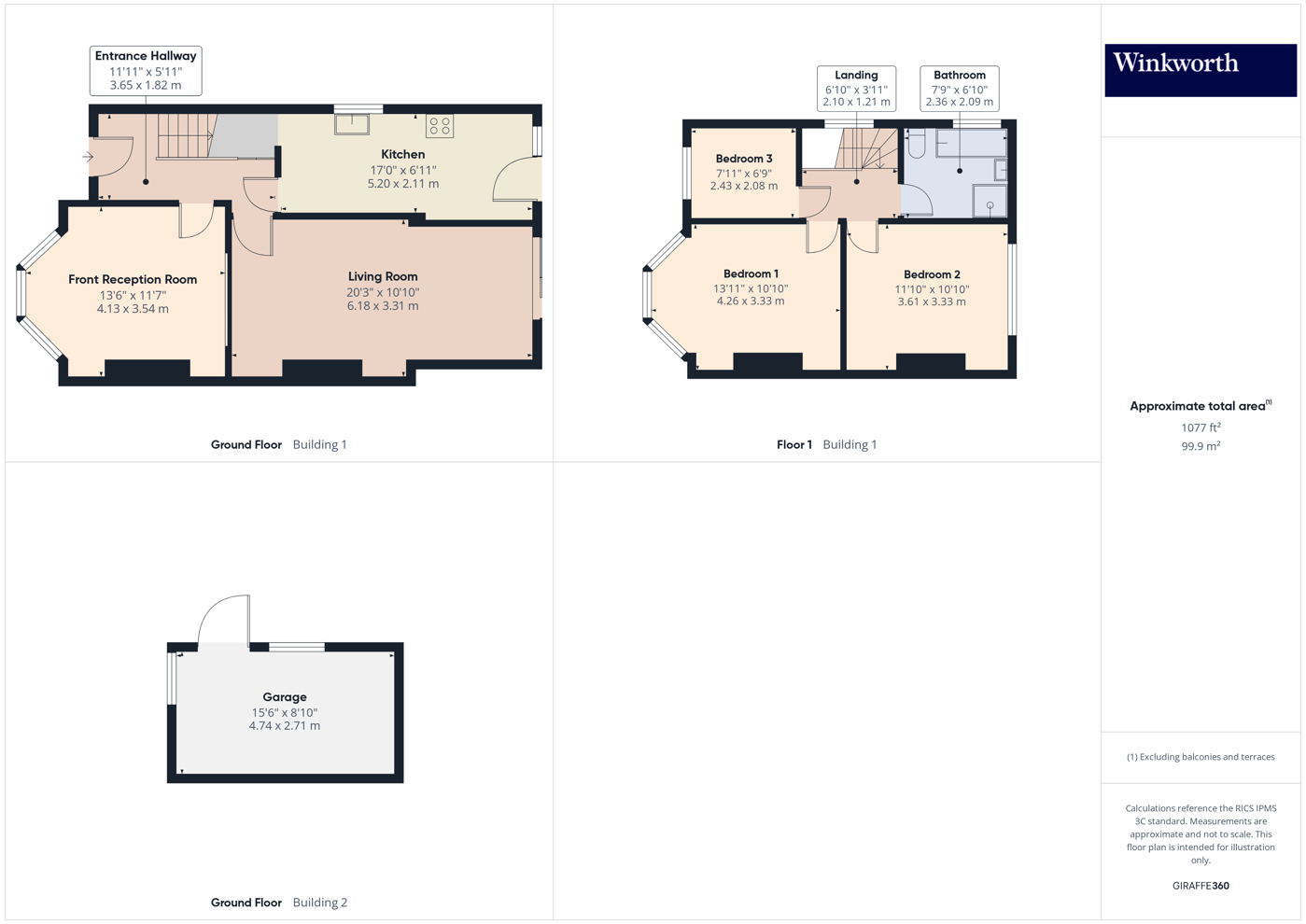 6, Dors Close, London floorplan