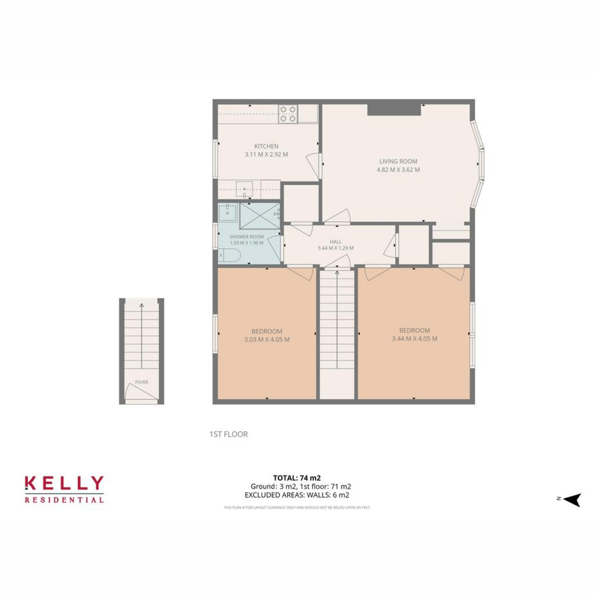 17, Portal Road, Glasgow floorplan