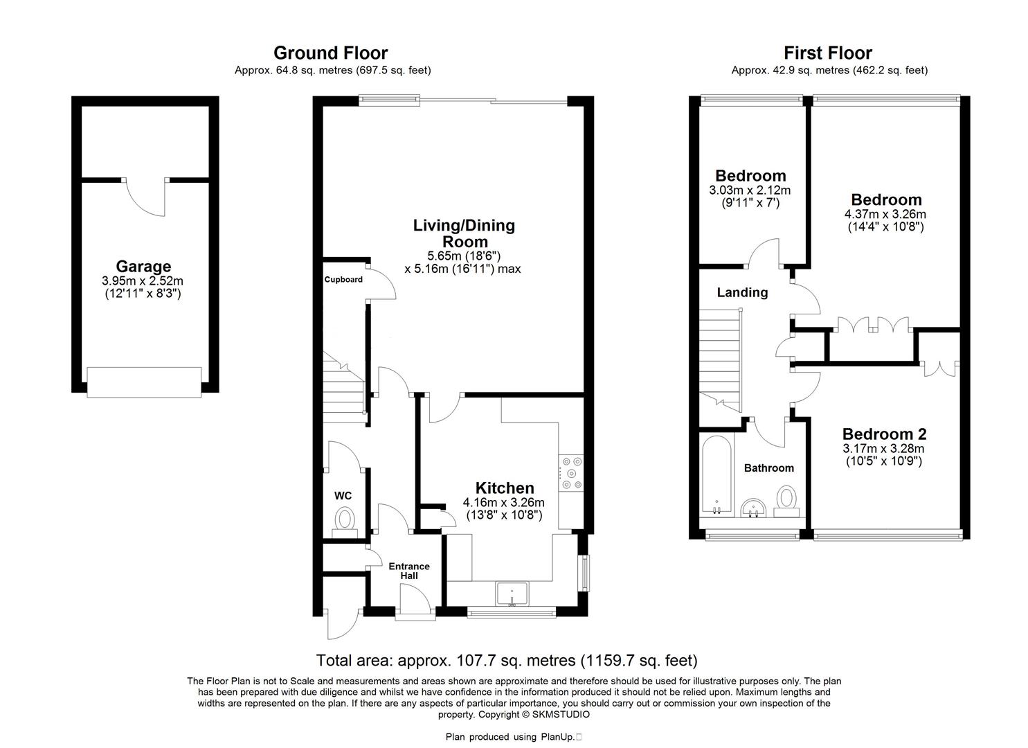 5, Nye Way, Hemel Hempstead floorplan