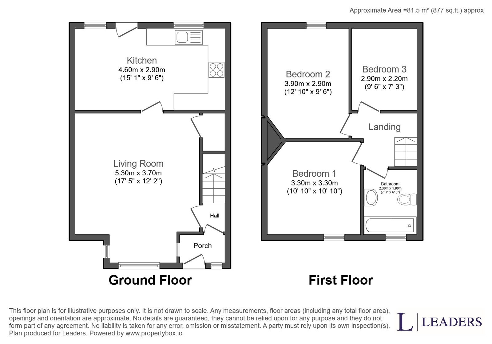 Avebury Grove, West Midlands floorplan