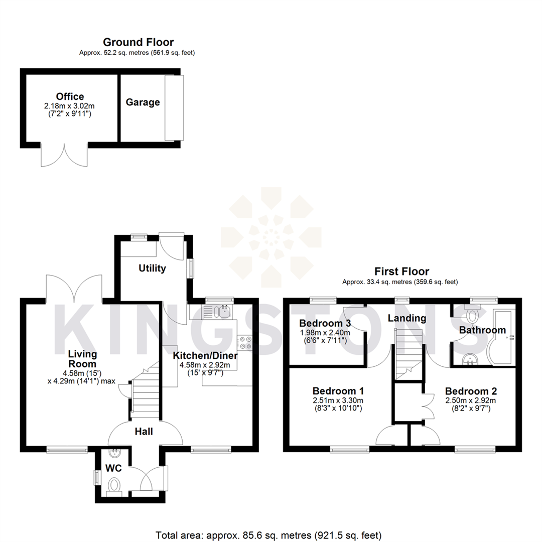23, Catalina Court, Melksham floorplan