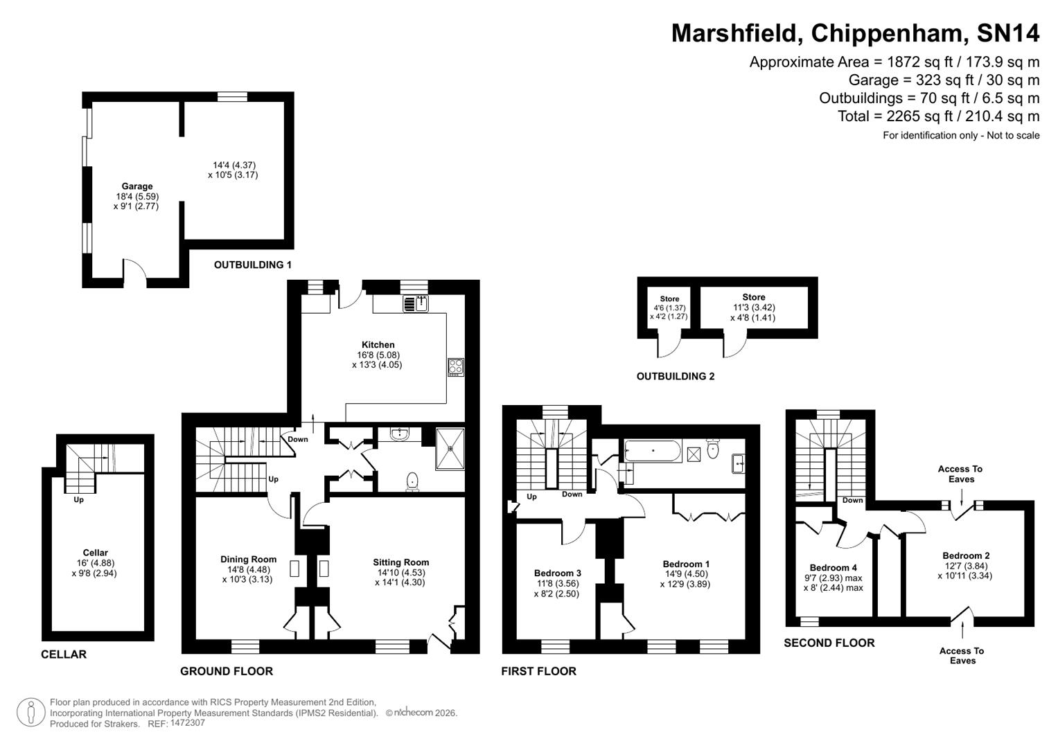 121, High Street, Chippenham floorplan