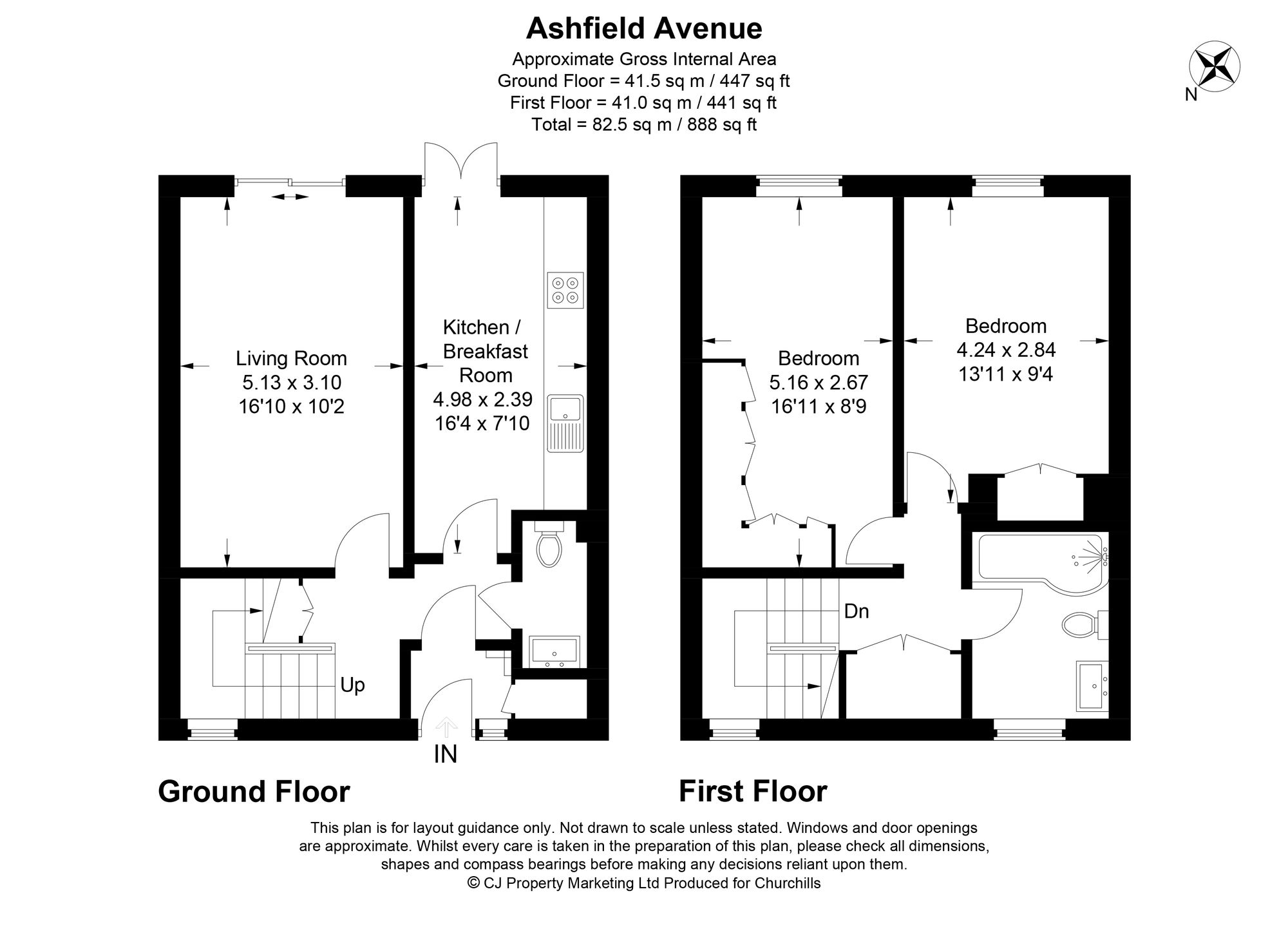 171 Ashfield Avenue, Bushey floorplan