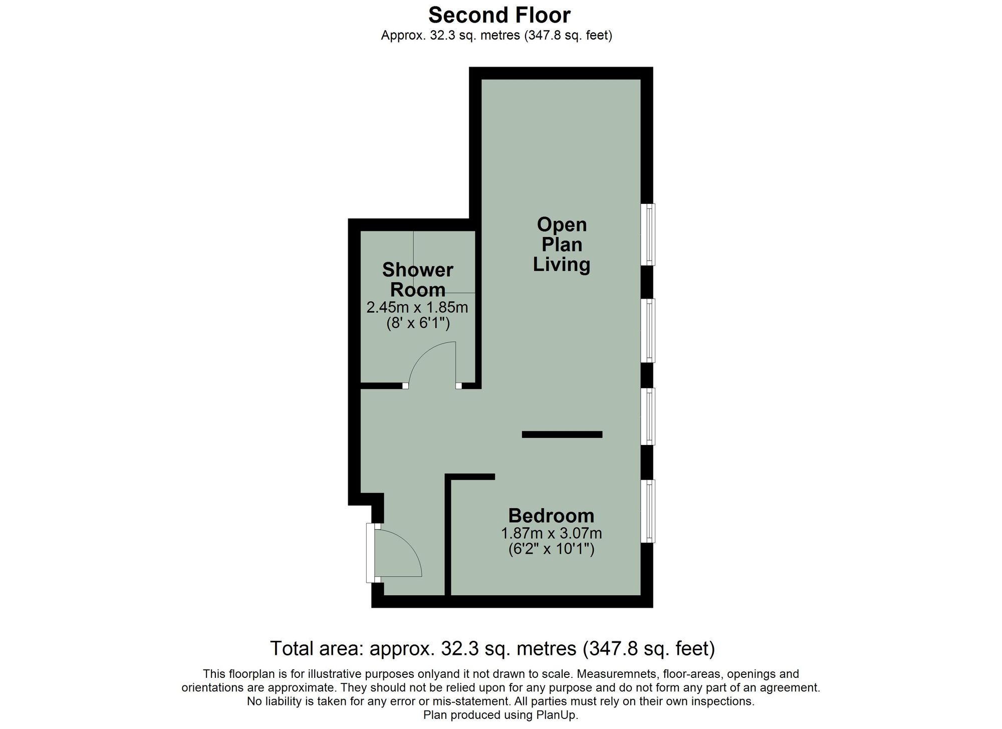 Apt 56, Queens House, Coventry floorplan