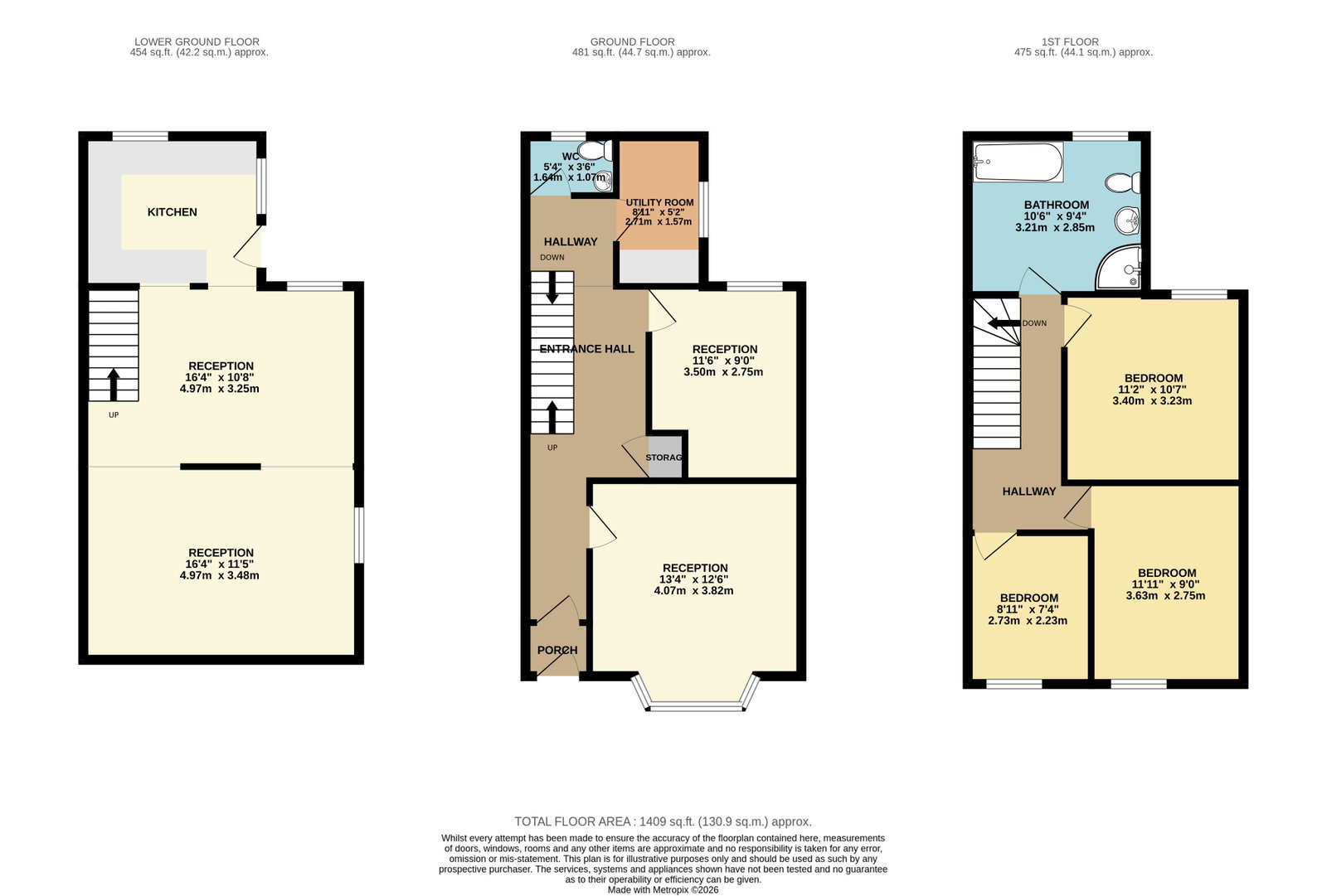 Rhymney Villa, Commercial Street, Blackwood floorplan