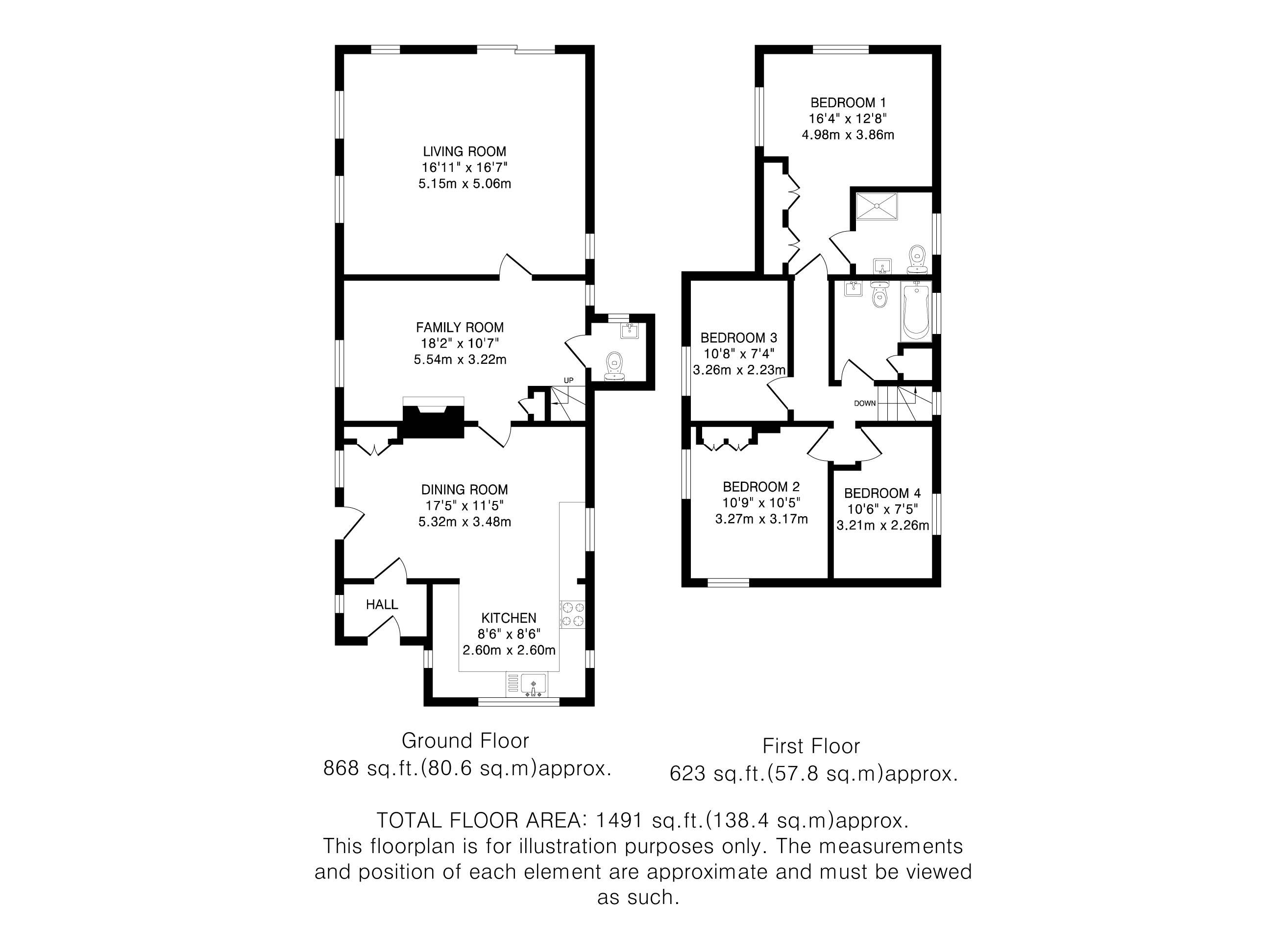21, West Common, St. Albans floorplan