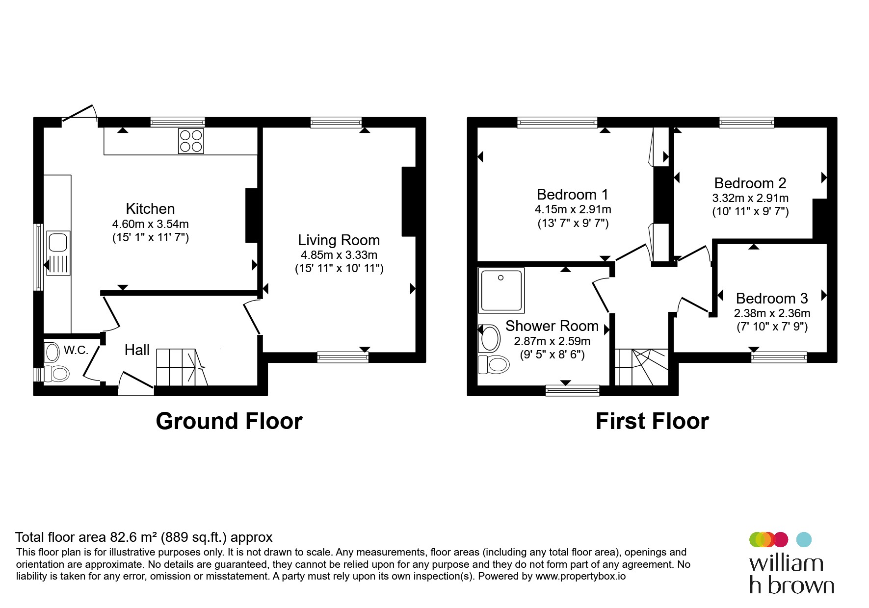 48, Brunswick Street, Rotherham floorplan