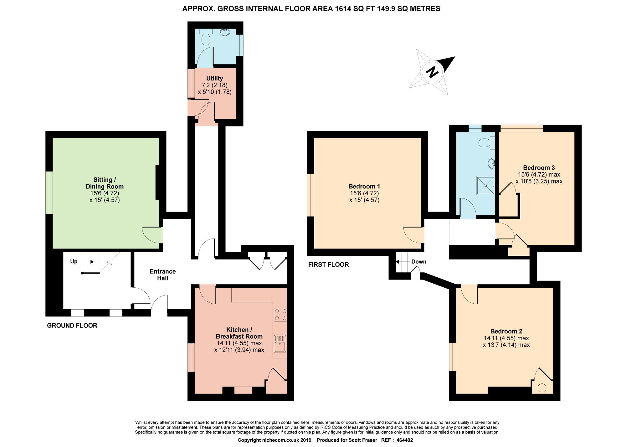 3 Bedrooms Semi-detached house to rent in Weston Park Farm Cottages, Weston-On-The-Green OX25