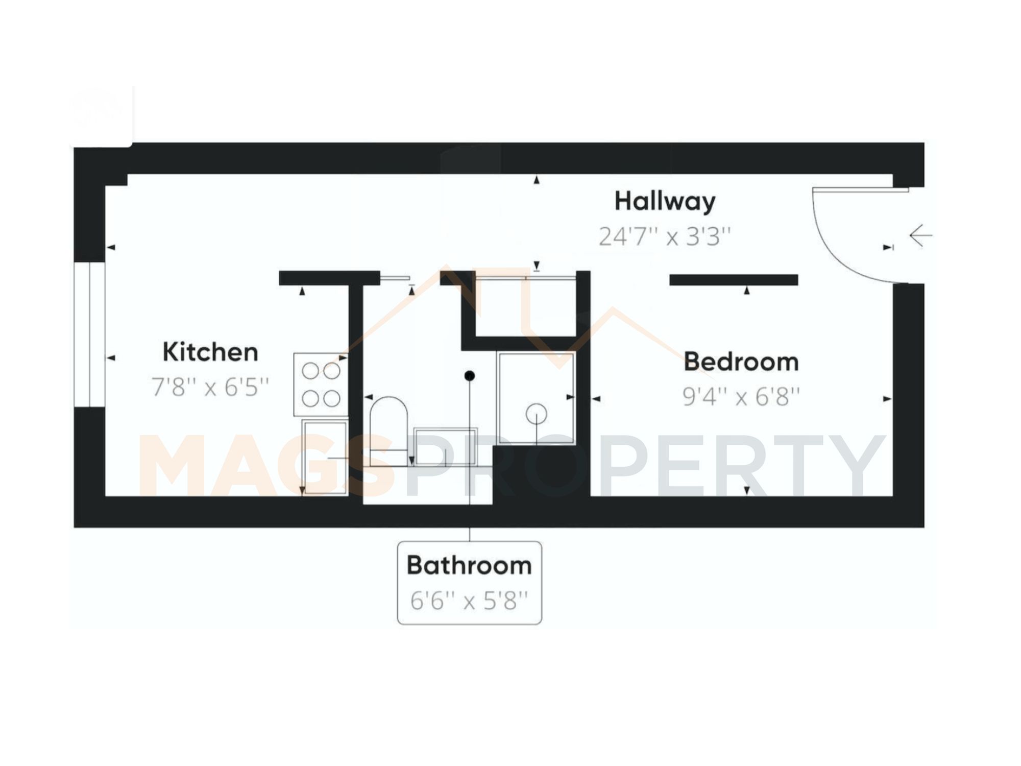 27, Gradwell Street, Liverpool, L1 floorplan