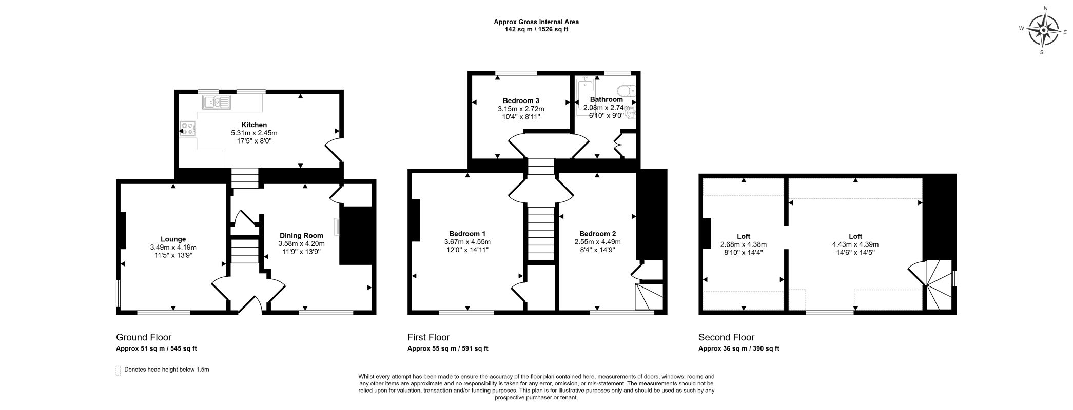 23, Corby Road, Corby floorplan