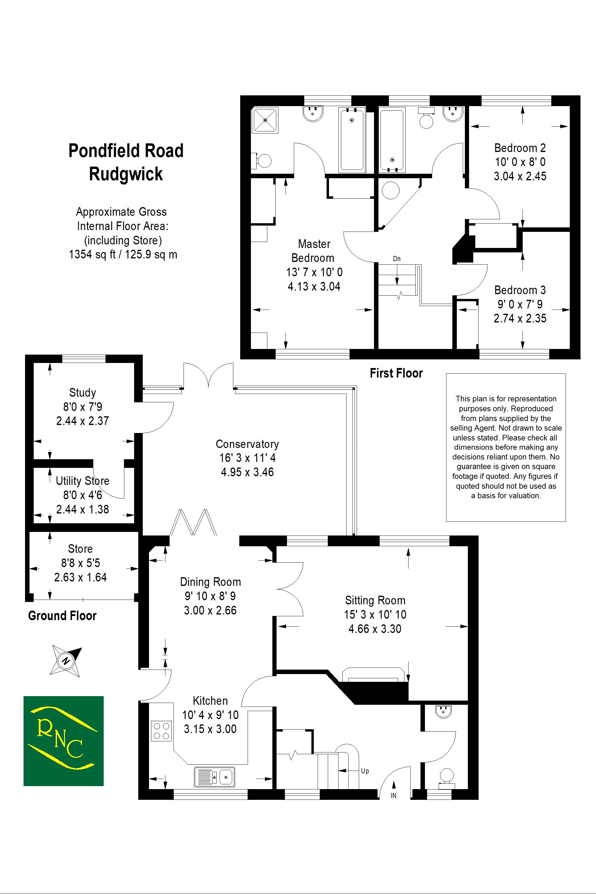 3 Bedrooms Detached house for sale in Pondfield Road, Rudgwick, Horsham RH12