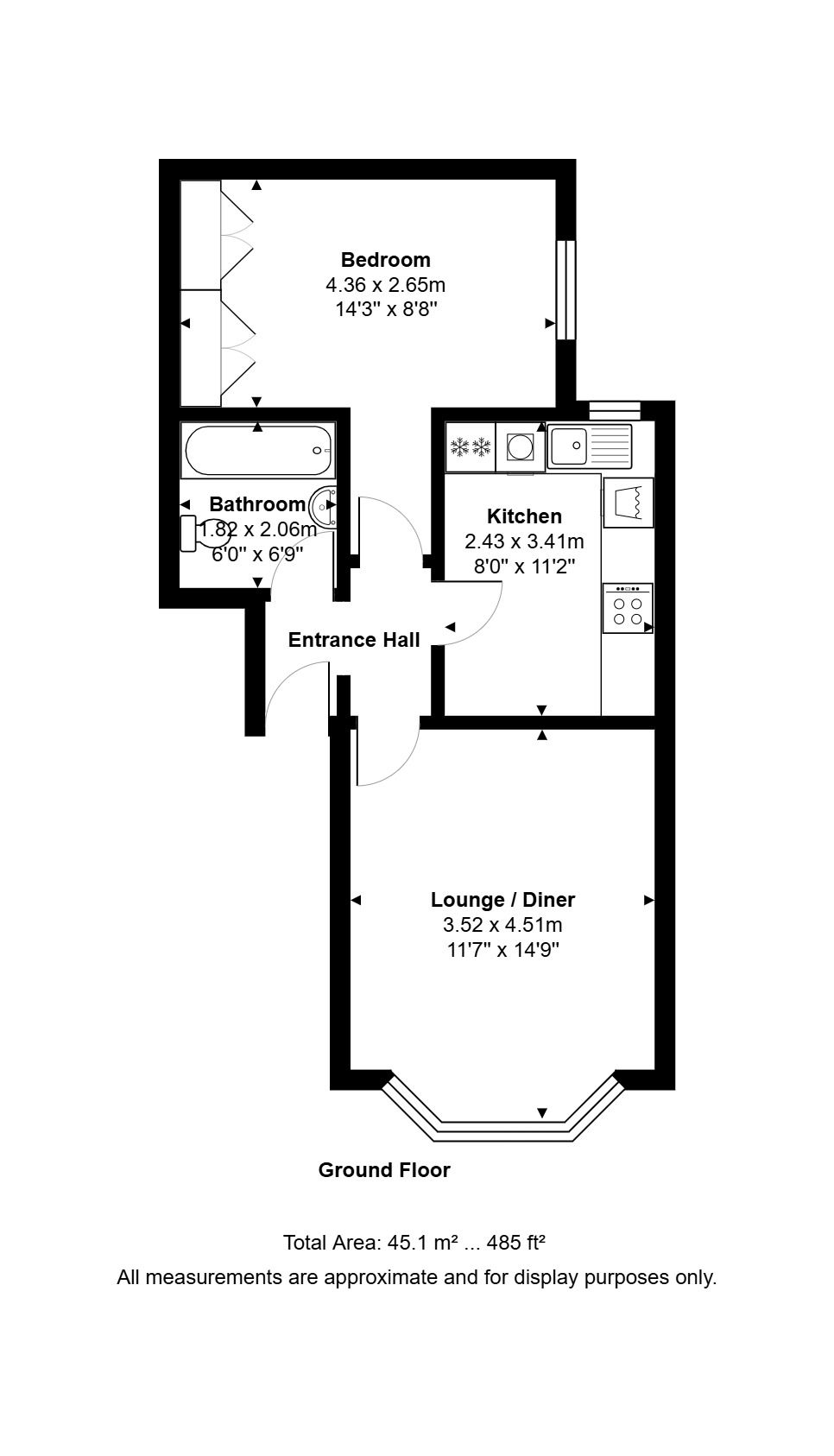 Abbey Lodge, Gresham Road, Staines-upon-Thames floorplan