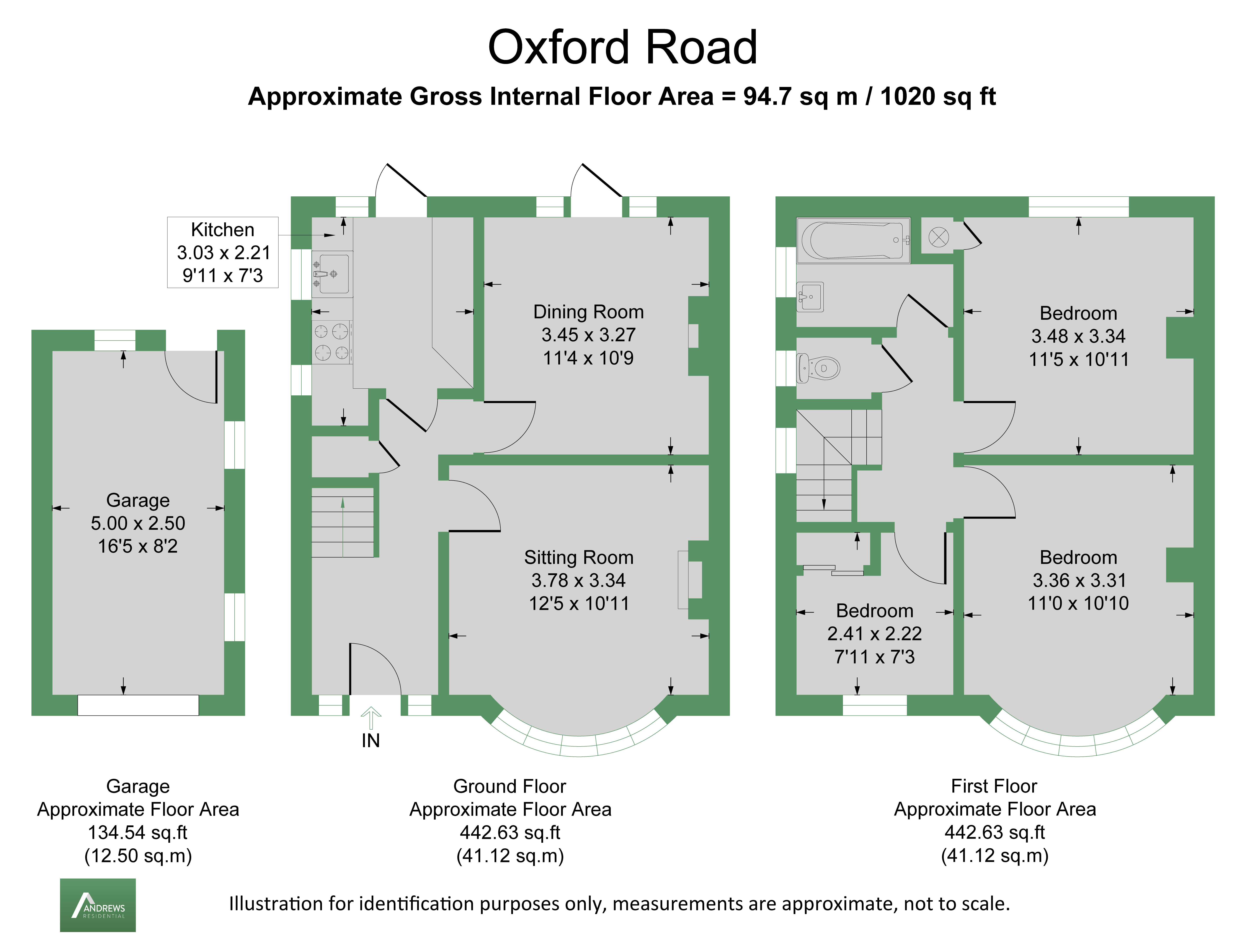 87, Oxford Road, Uxbridge floorplan