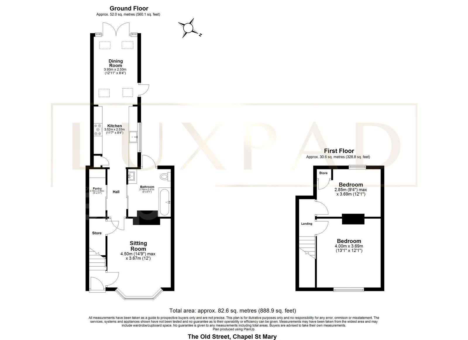 2, Russell Cottages,2, The Old Street, Ipswich floorplan