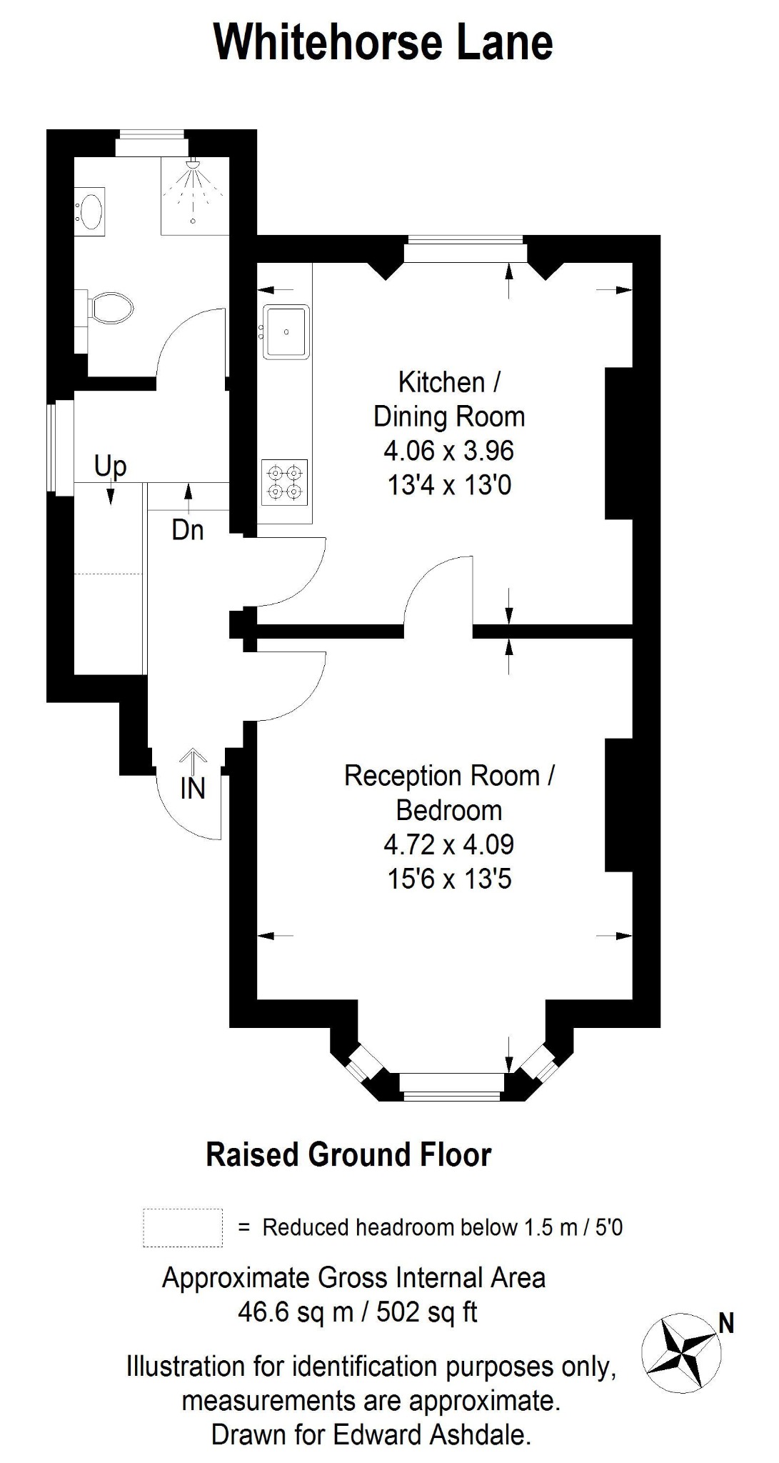 Basement Flat, 237 Whitehorse Lane, Greater London floorplan