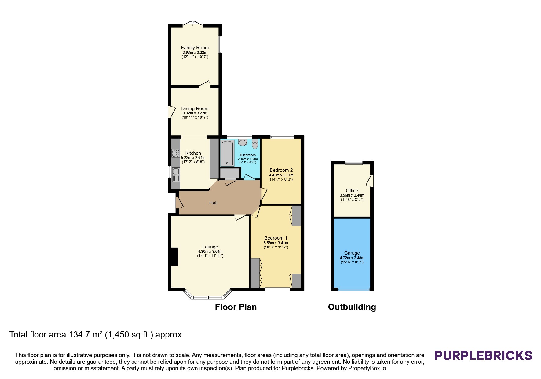 83, Tennyson Avenue, Rugby floorplan