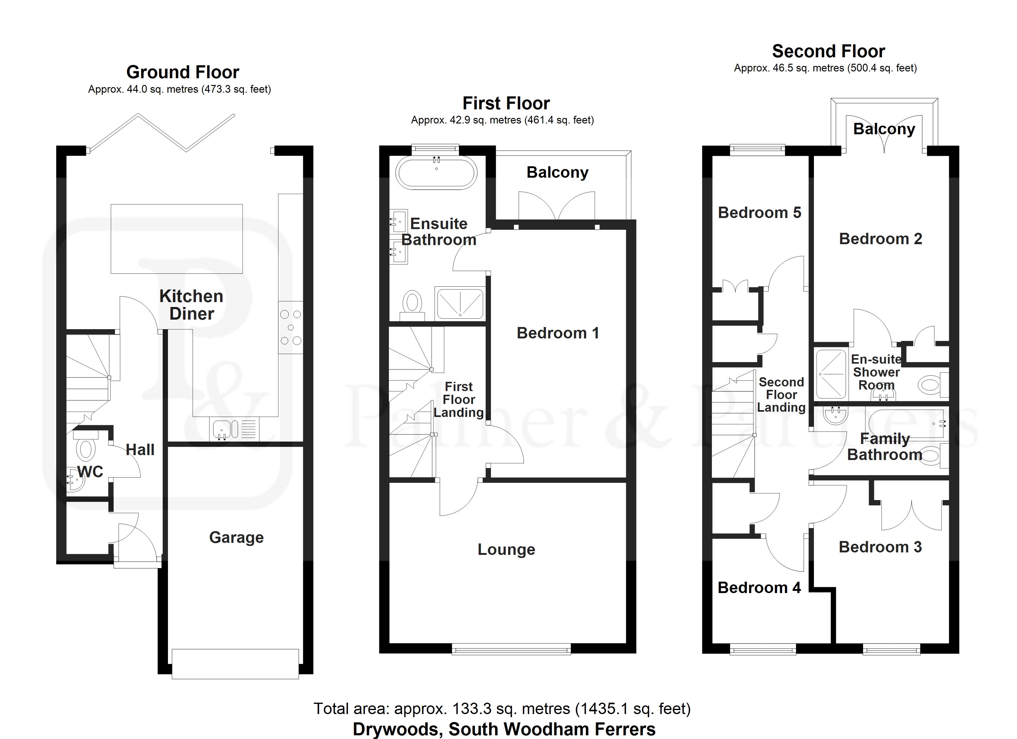 56, Drywoods, Chelmsford floorplan