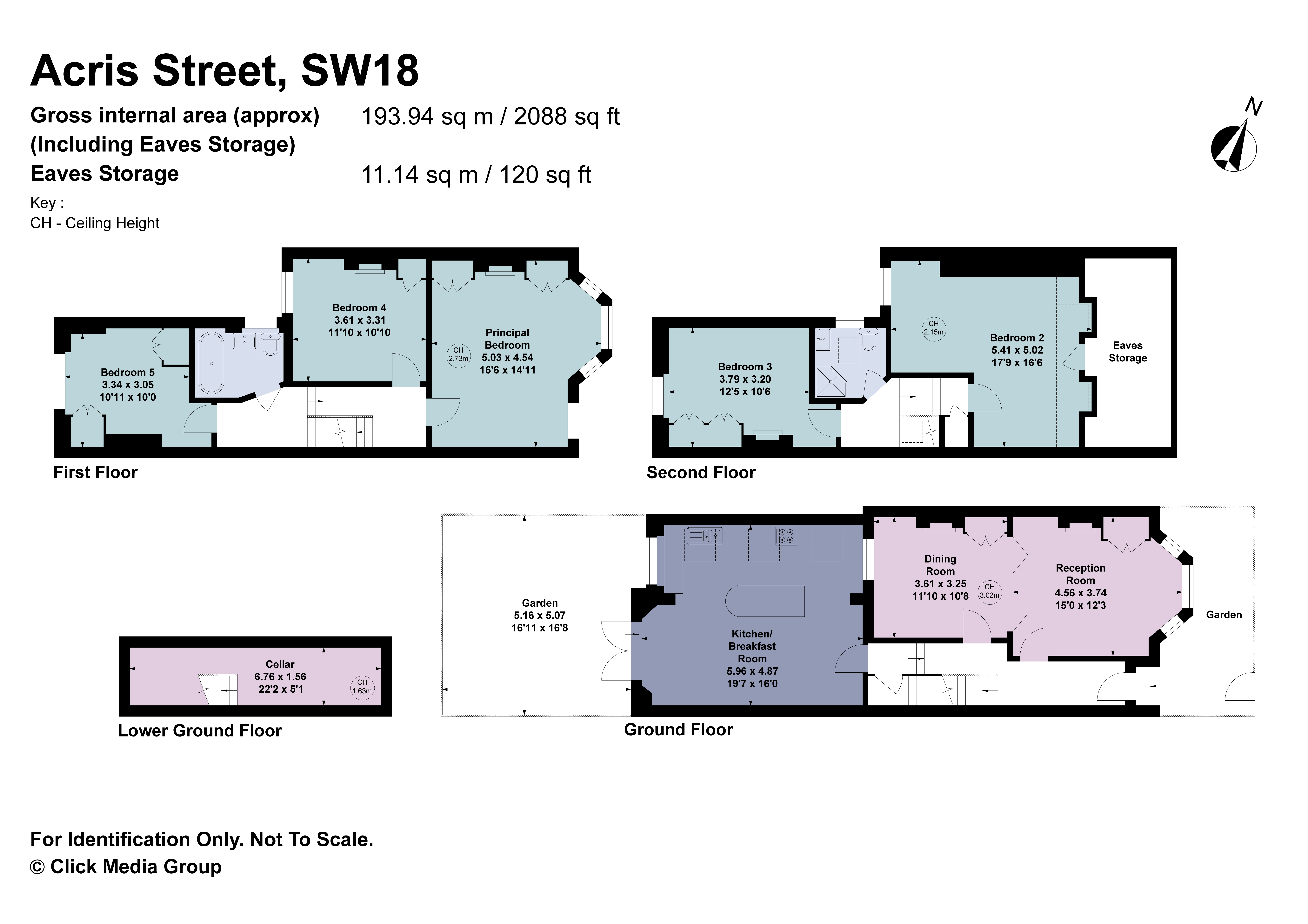 34, Acris Street, London floorplan