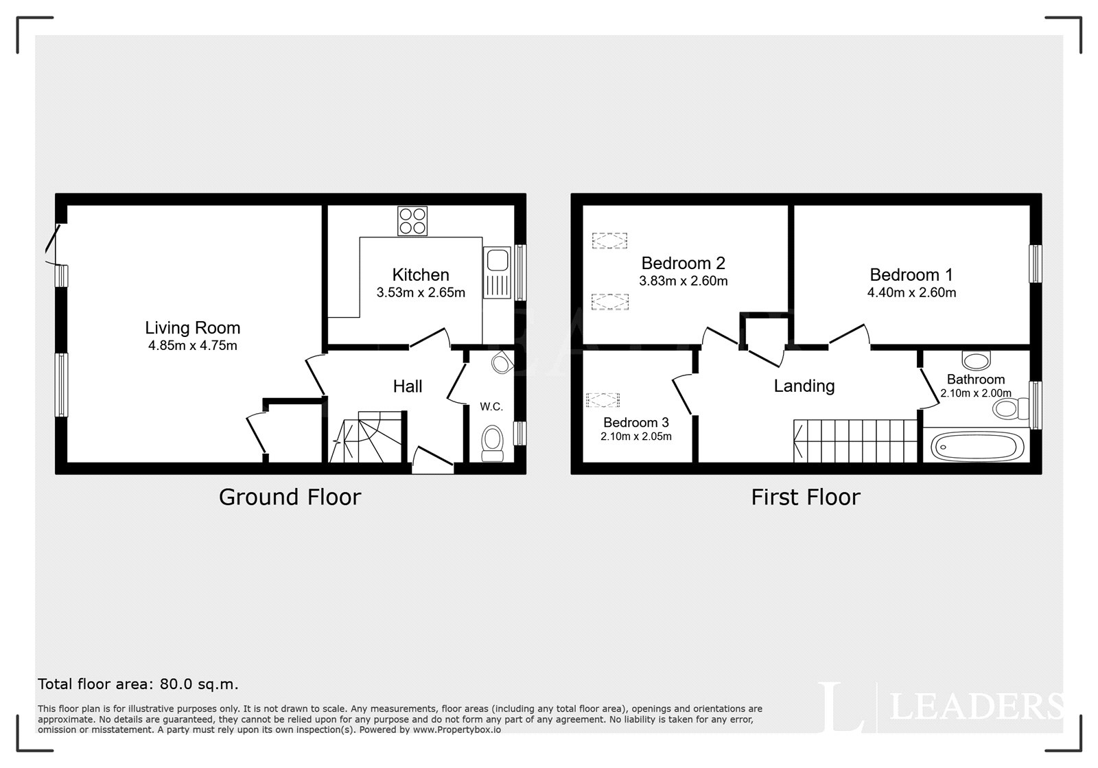3, Forge Terrace, Lowestoft floorplan