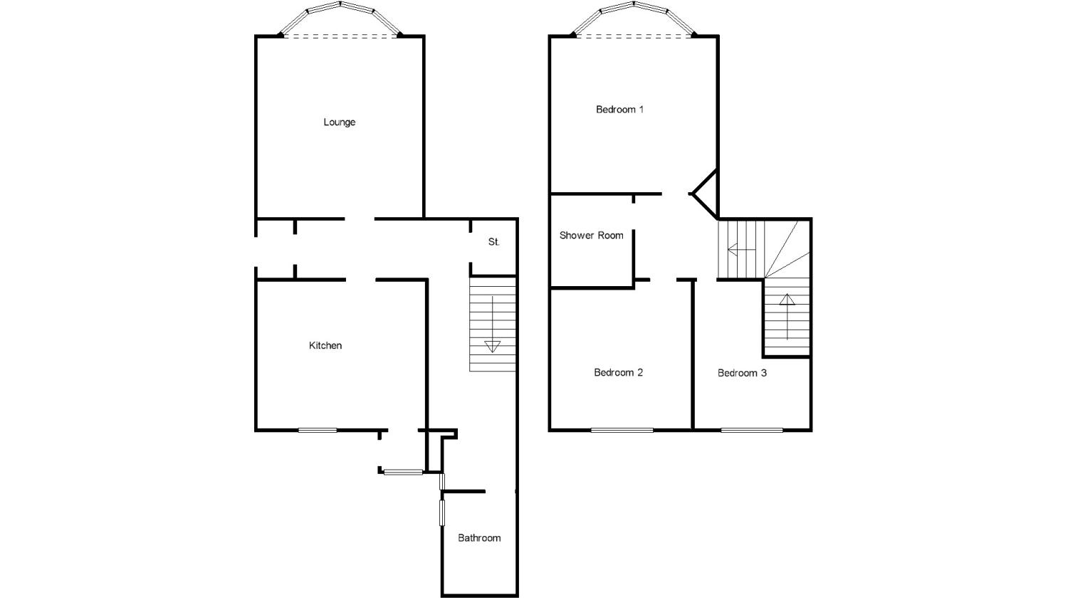 3 Bedrooms Semi-detached house for sale in Carrick Castle, Lochgoilhead, Cairndow, Argyll And Bute PA24