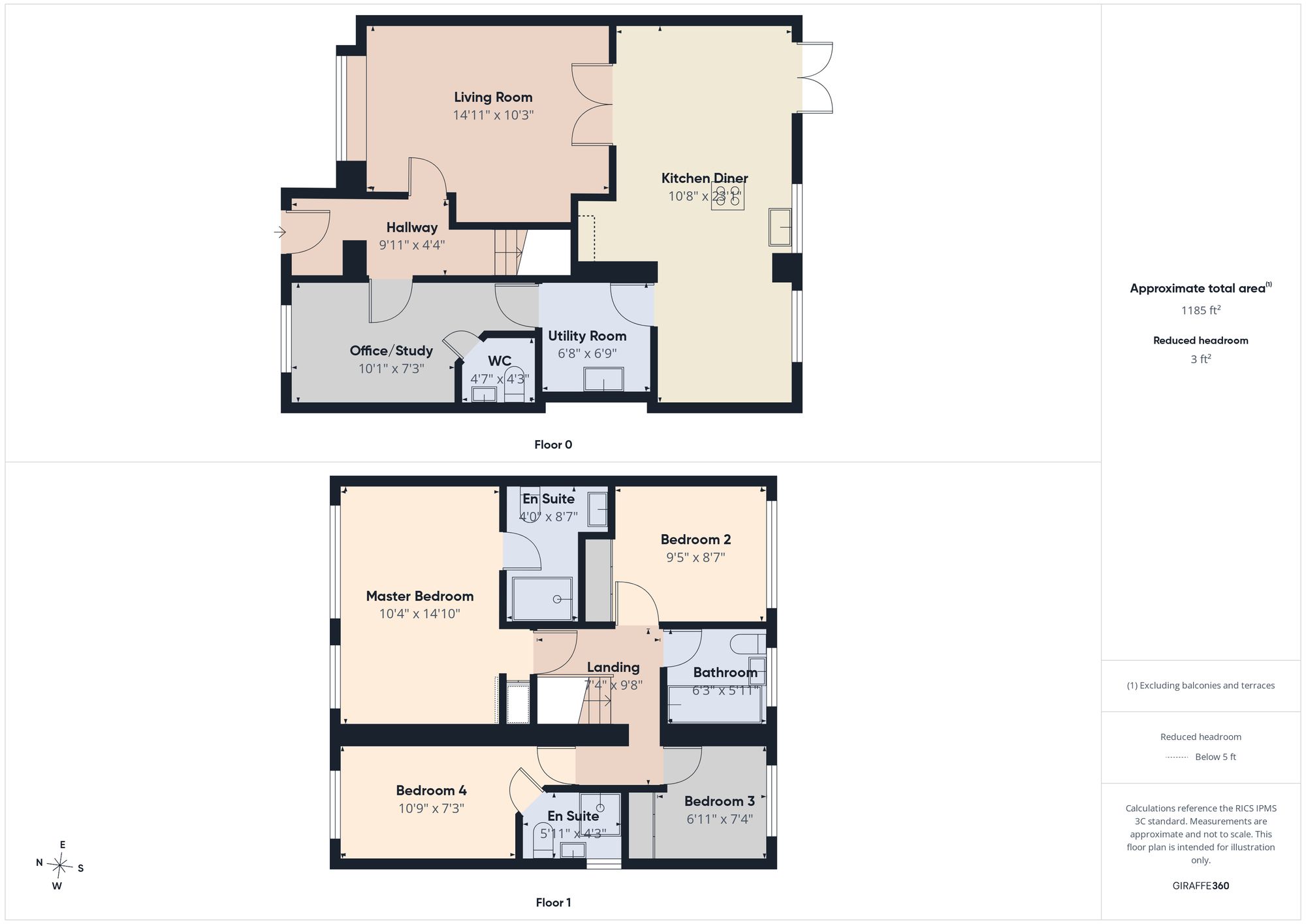 110 Ravencar Road, Sheffield floorplan