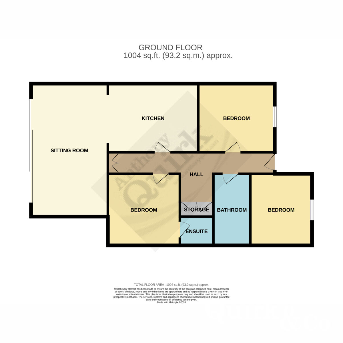 29, Linden Way, Canvey Island floorplan