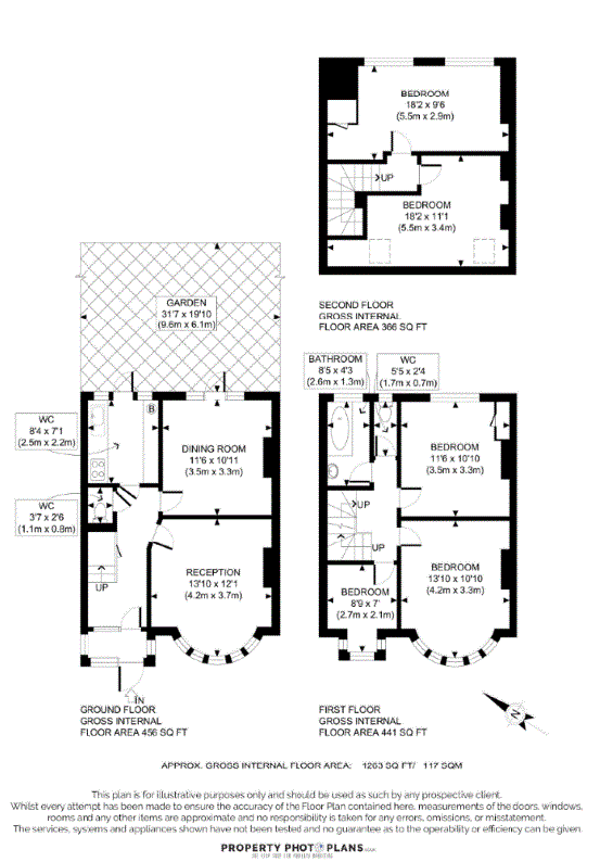 8, Priory Close, Wembley floorplan