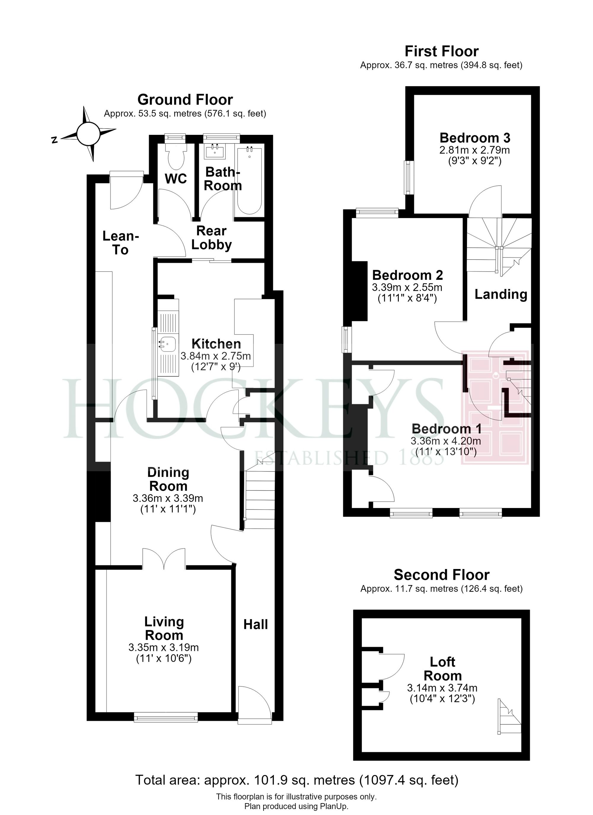 1 Madras Road, Cambridge floorplan