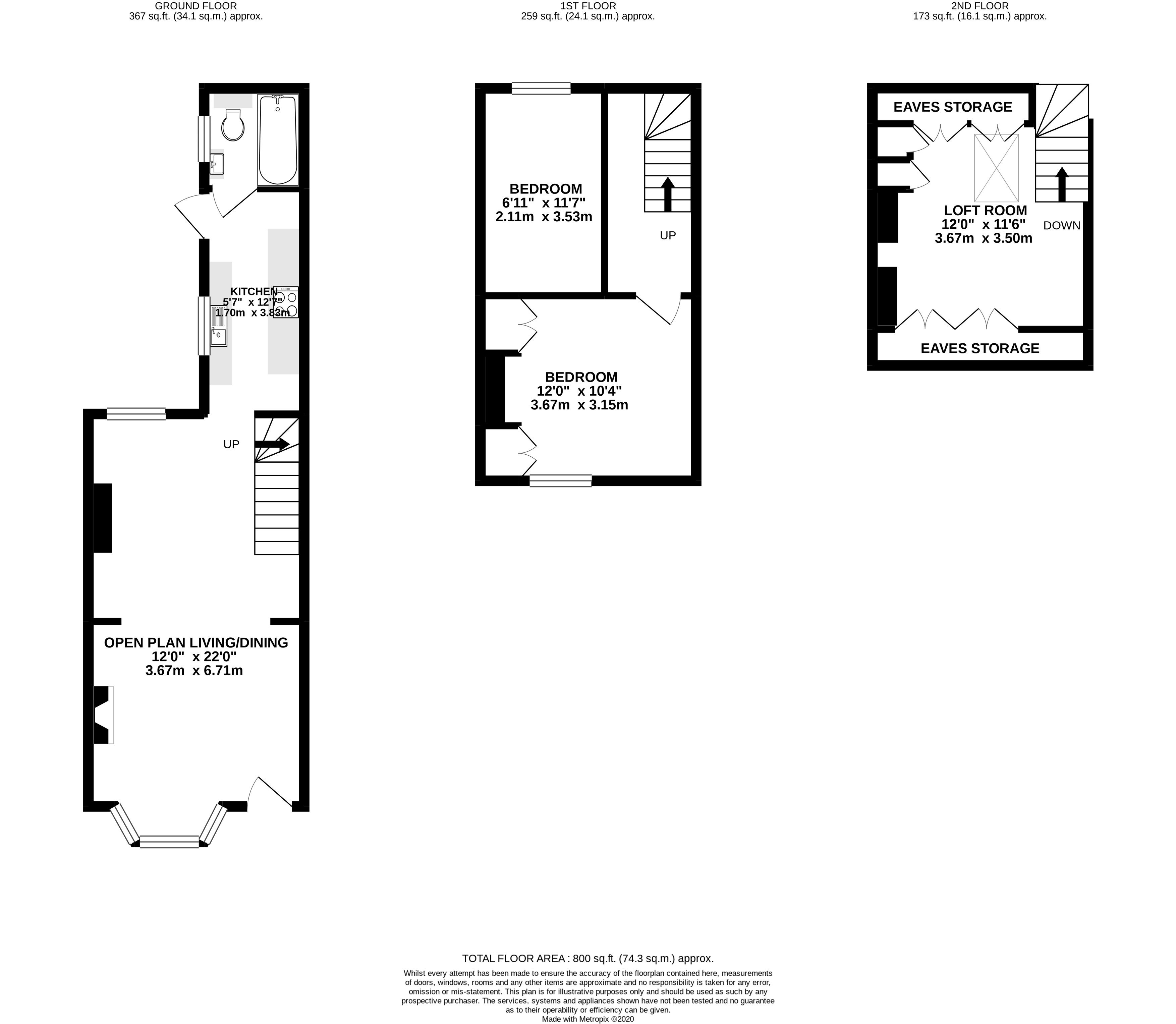 20, Albert Road, Henley-on-Thames floorplan