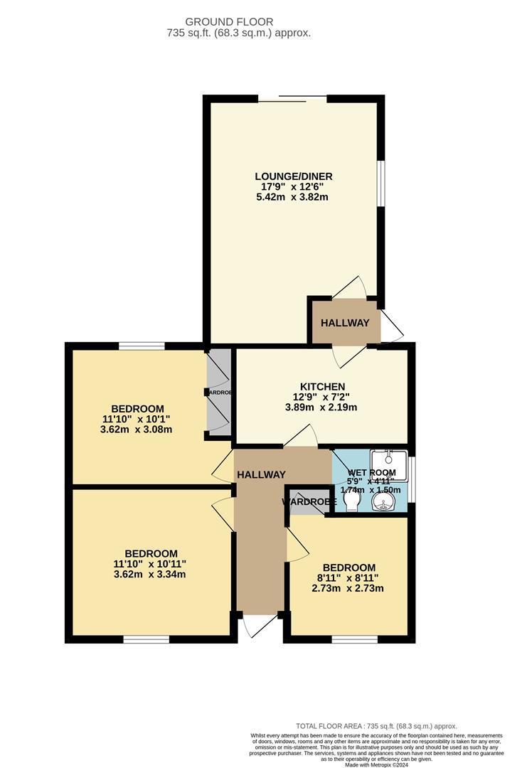 23, Blenheim Crescent, Norwich floorplan