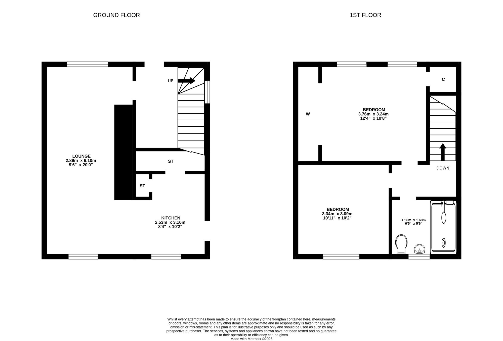 12 Lansdowne Place, Dundee floorplan