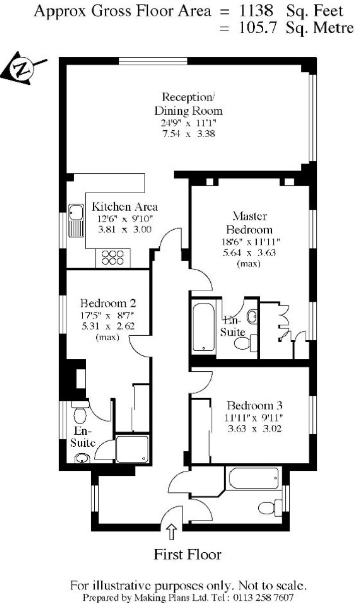 3 Bedrooms Flat to rent in Boydell Court, St Johns Wood NW8,