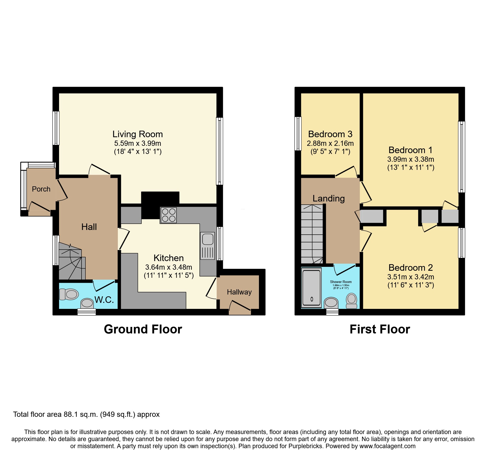 52, Little Dock Lane, Plymouth floorplan