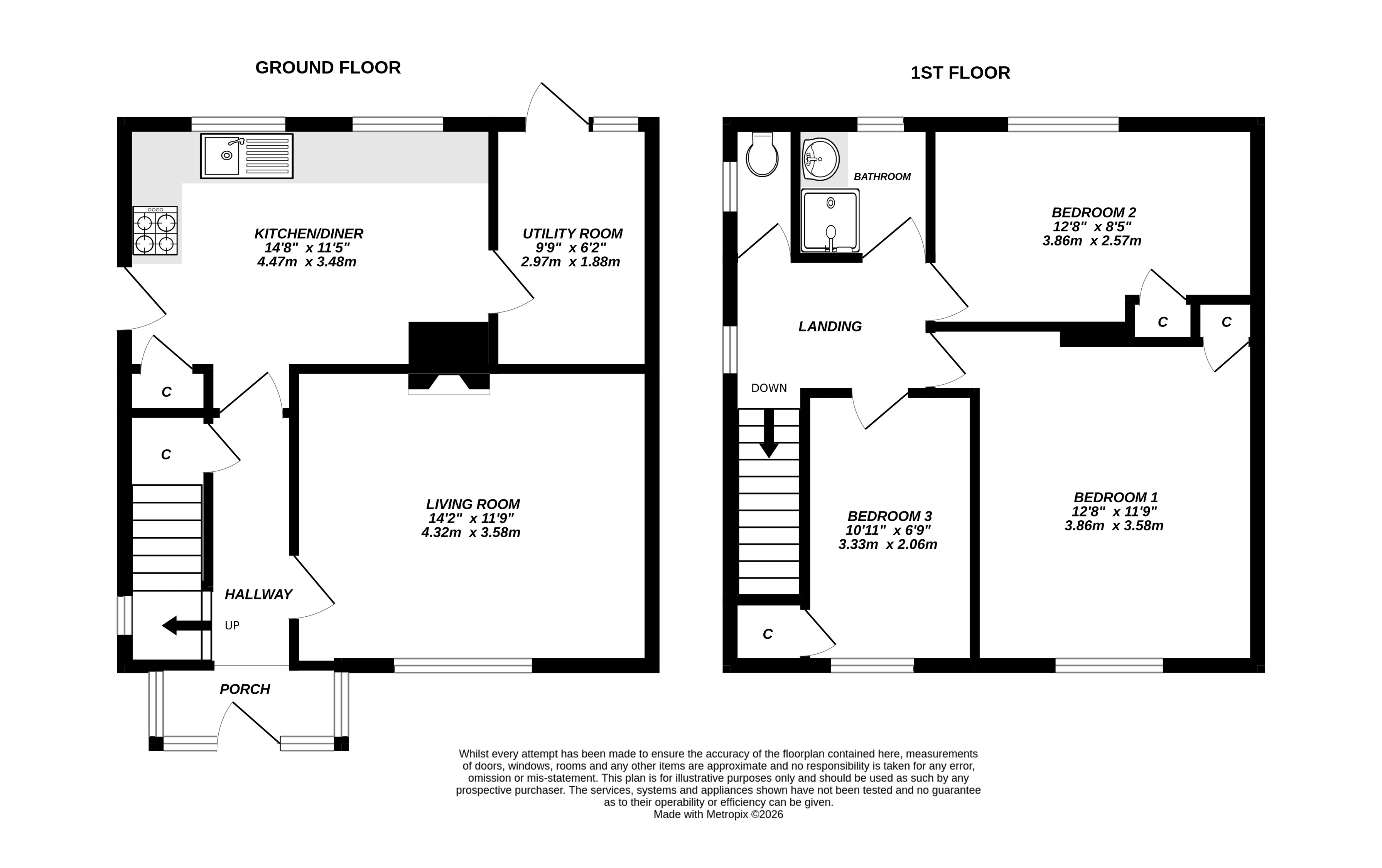71, Rectory Road, Hampshire floorplan