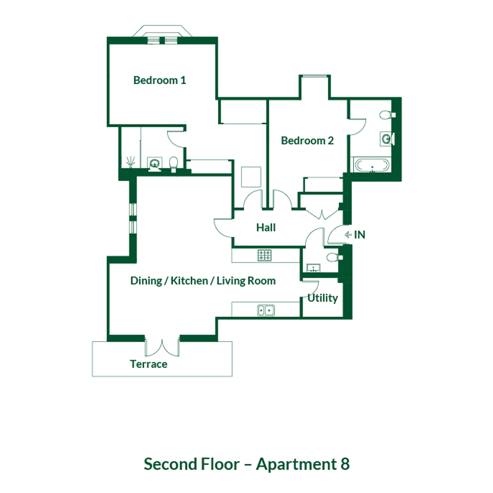 Church Road, East Molesey KT8, 2 bedroom flat for sale 59484634