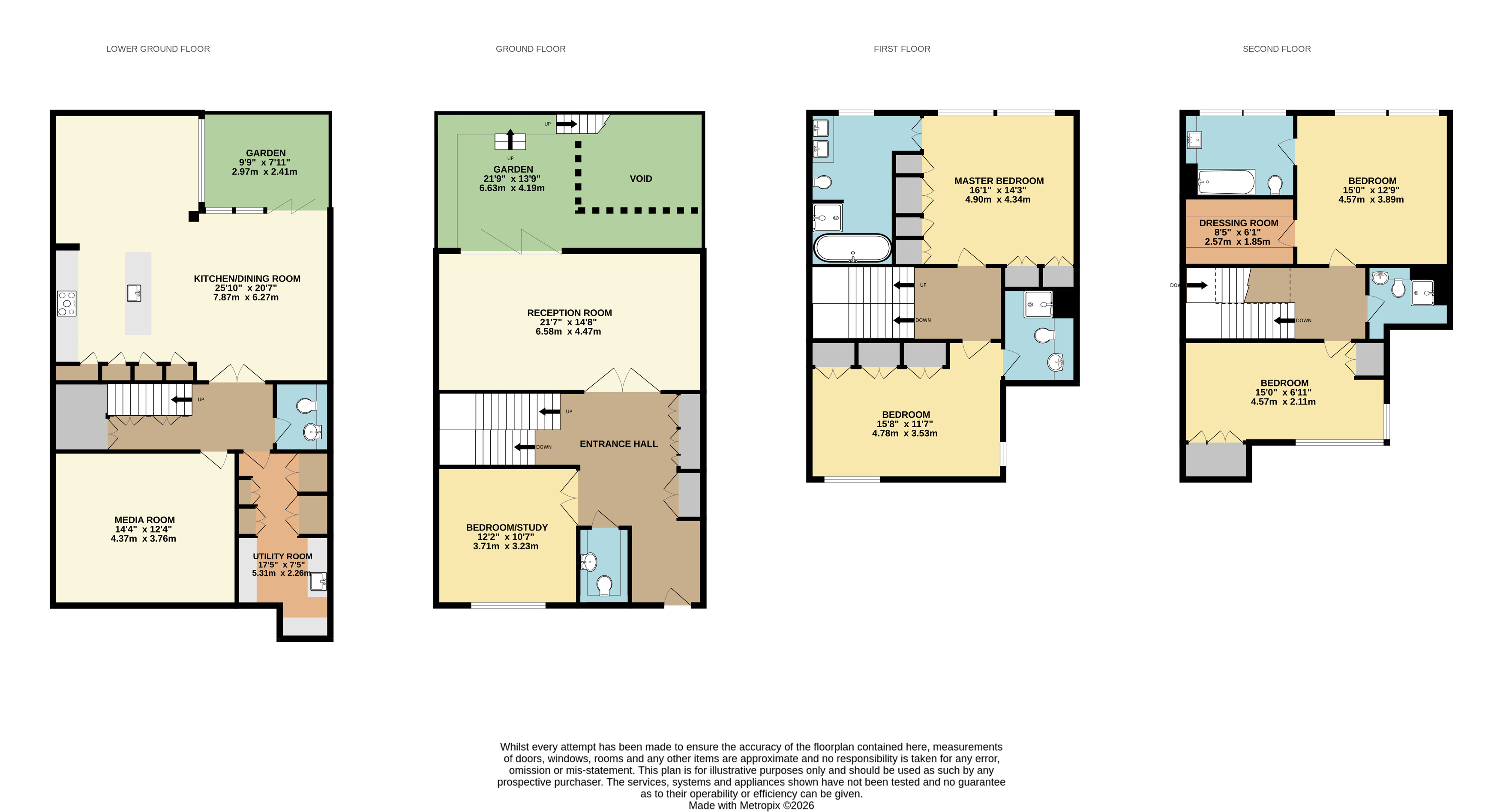 North End Road, London floorplan