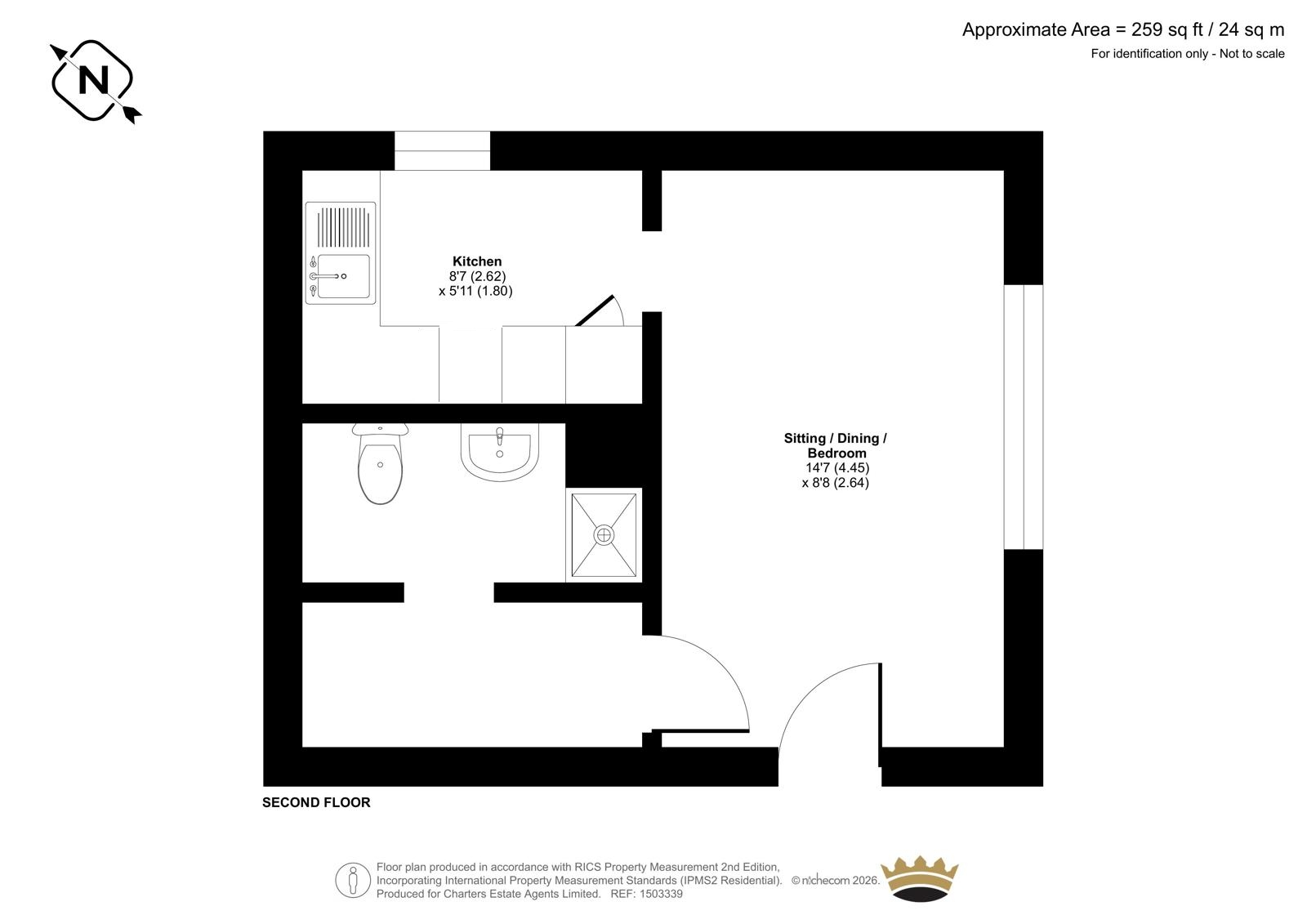 15, Reedmace Close, Waterlooville floorplan