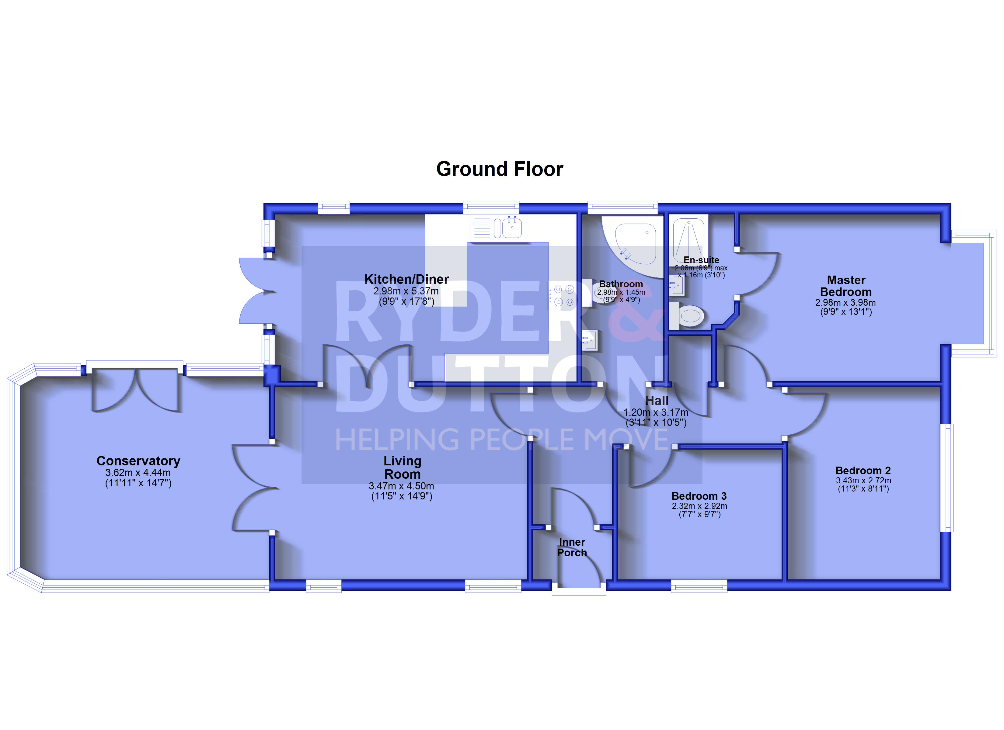 21, Windermere Road, Rossendale floorplan