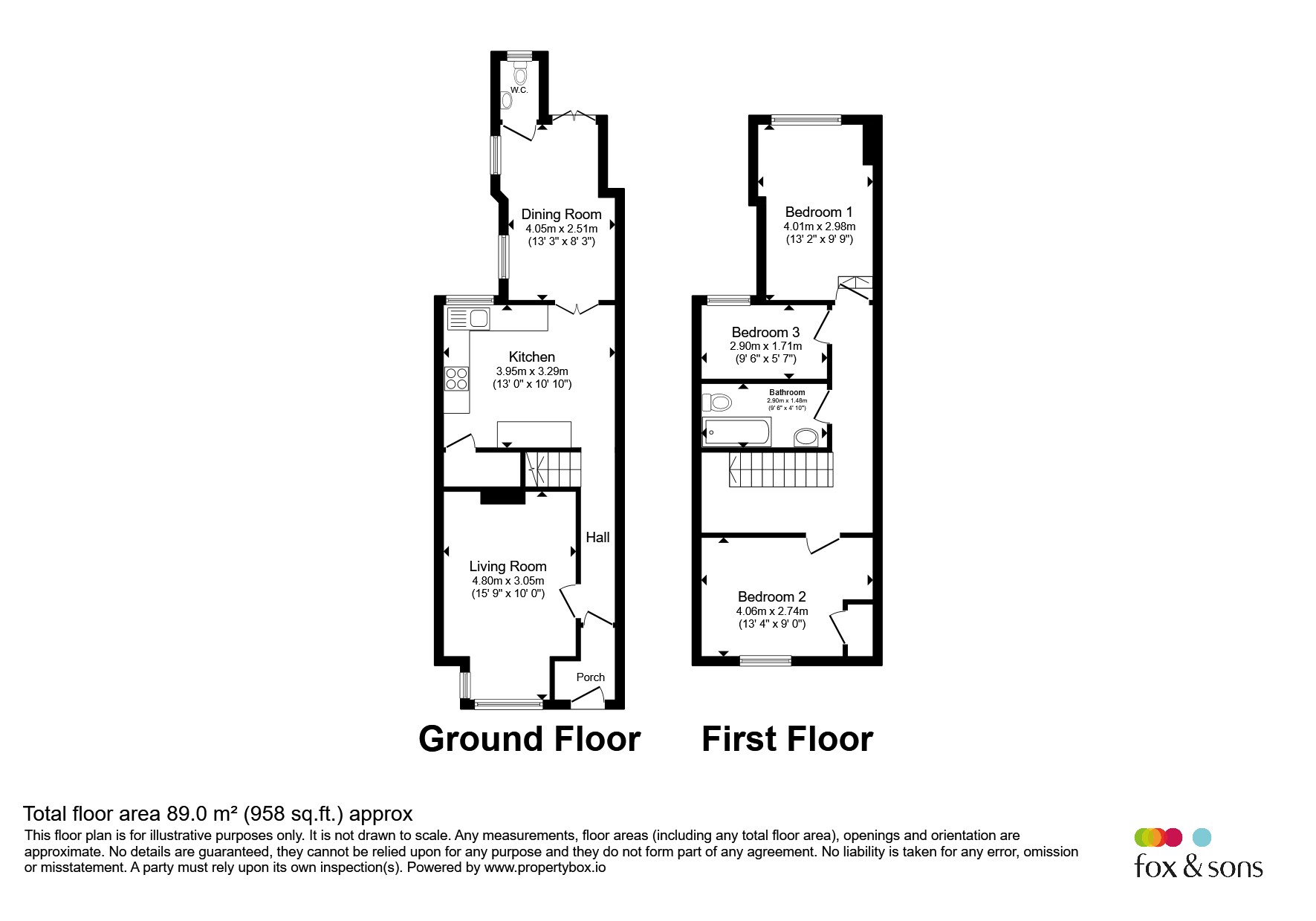 14, Weston Grove Road, Southampton floorplan